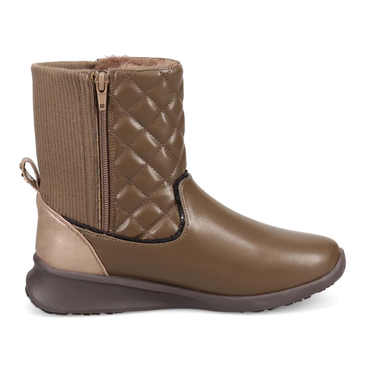 HIROKO KOSHINO FEMME　グラスファイバー入り寒冷地用スノーブーツ　HRL2024 OAK 23.0