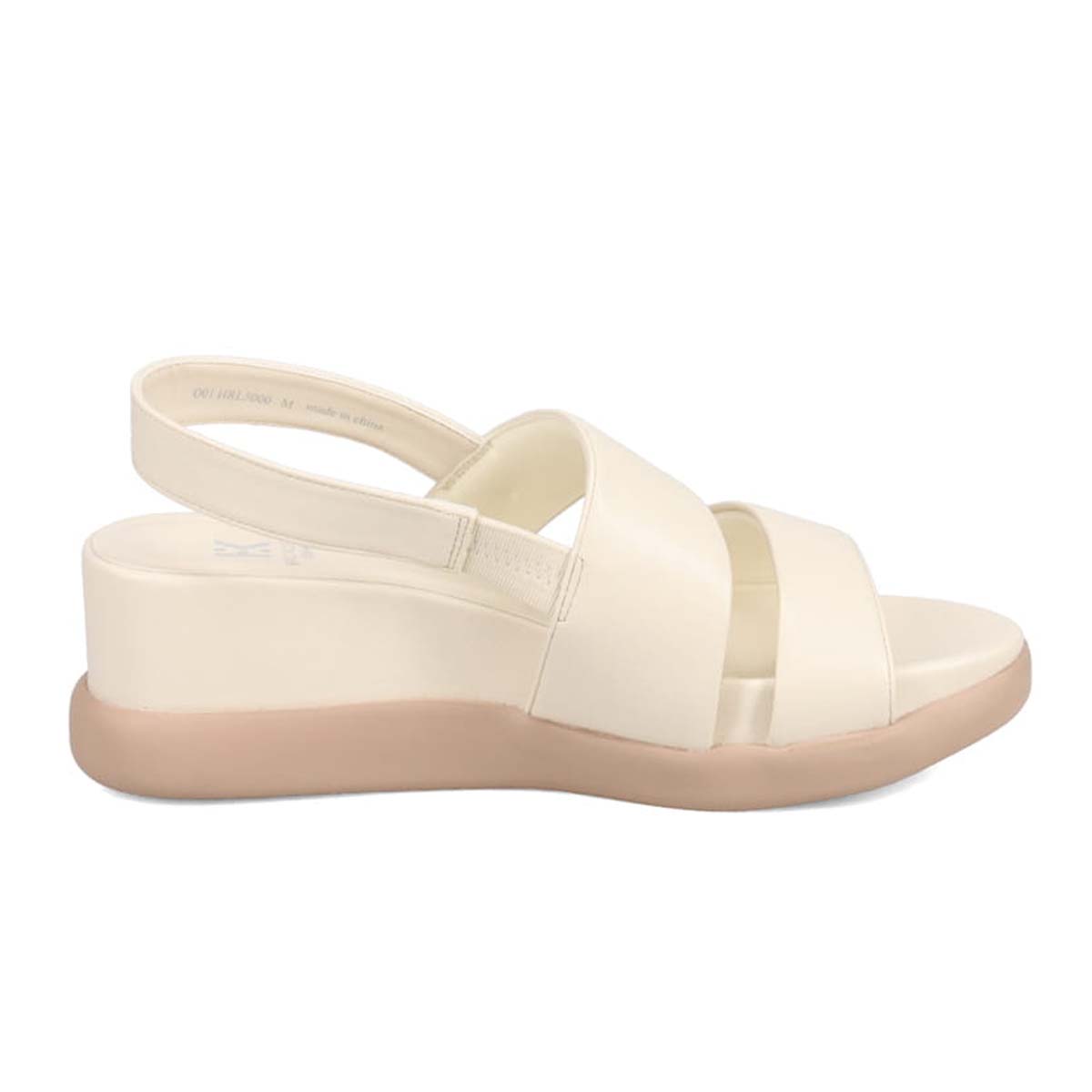HIROKO KOSHINO FEMME 屈曲性のあるウェッッジソールサンダル　HRL5000 IVORY M　(23.0～23.5)