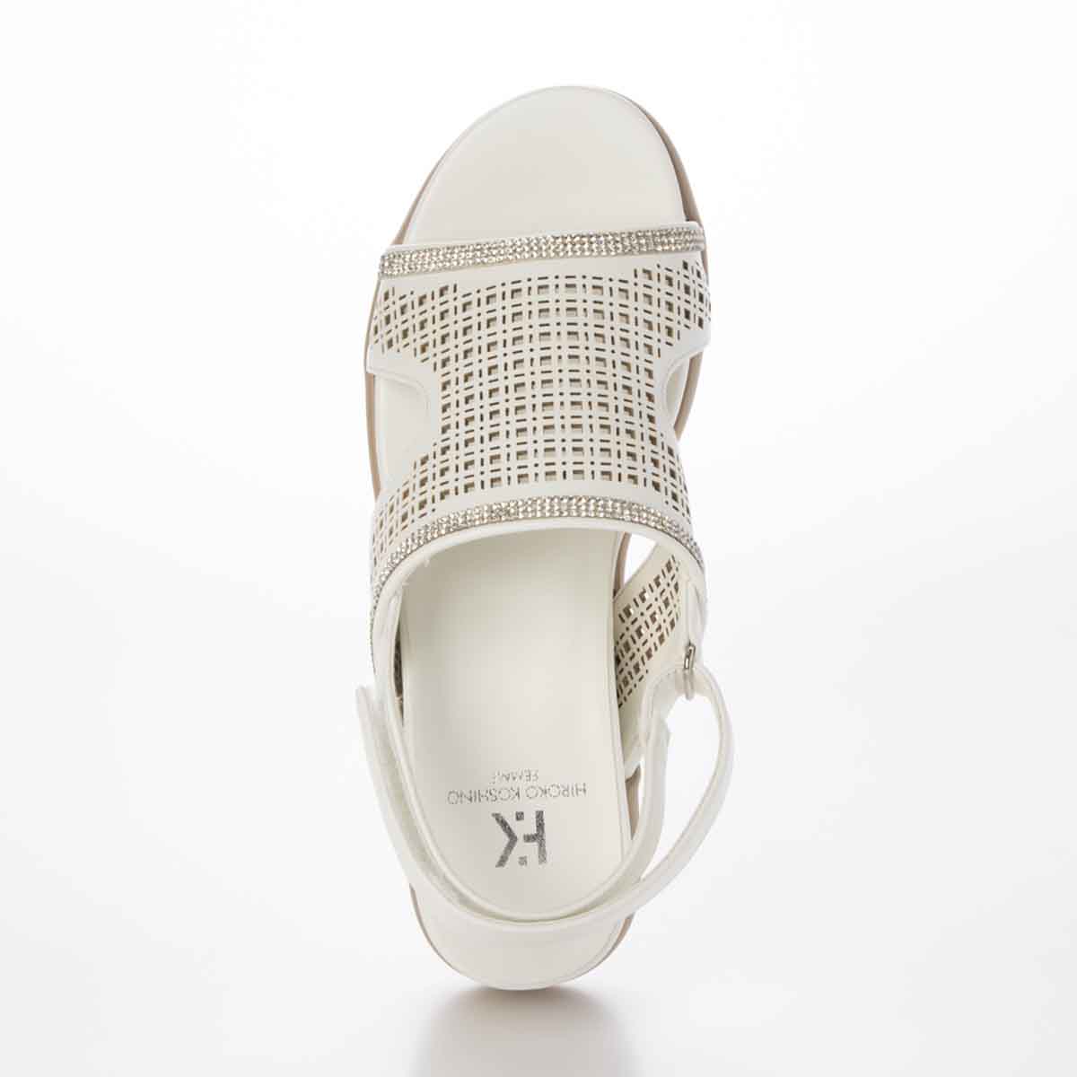 HIROKO KOSHINO FEMME ウェッジサンダル　HRL5010 IVORY M　(23.0～23.5)