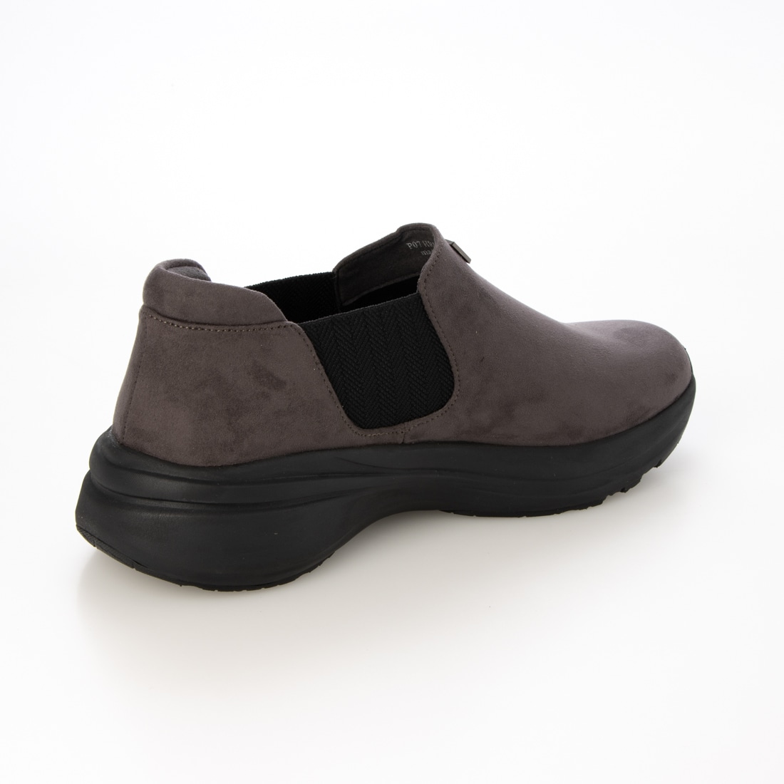 HIROKO KOSHINO FEMME シンプルなサイドゴアブーティ HRL5012 GRAY-SILKY 23.0