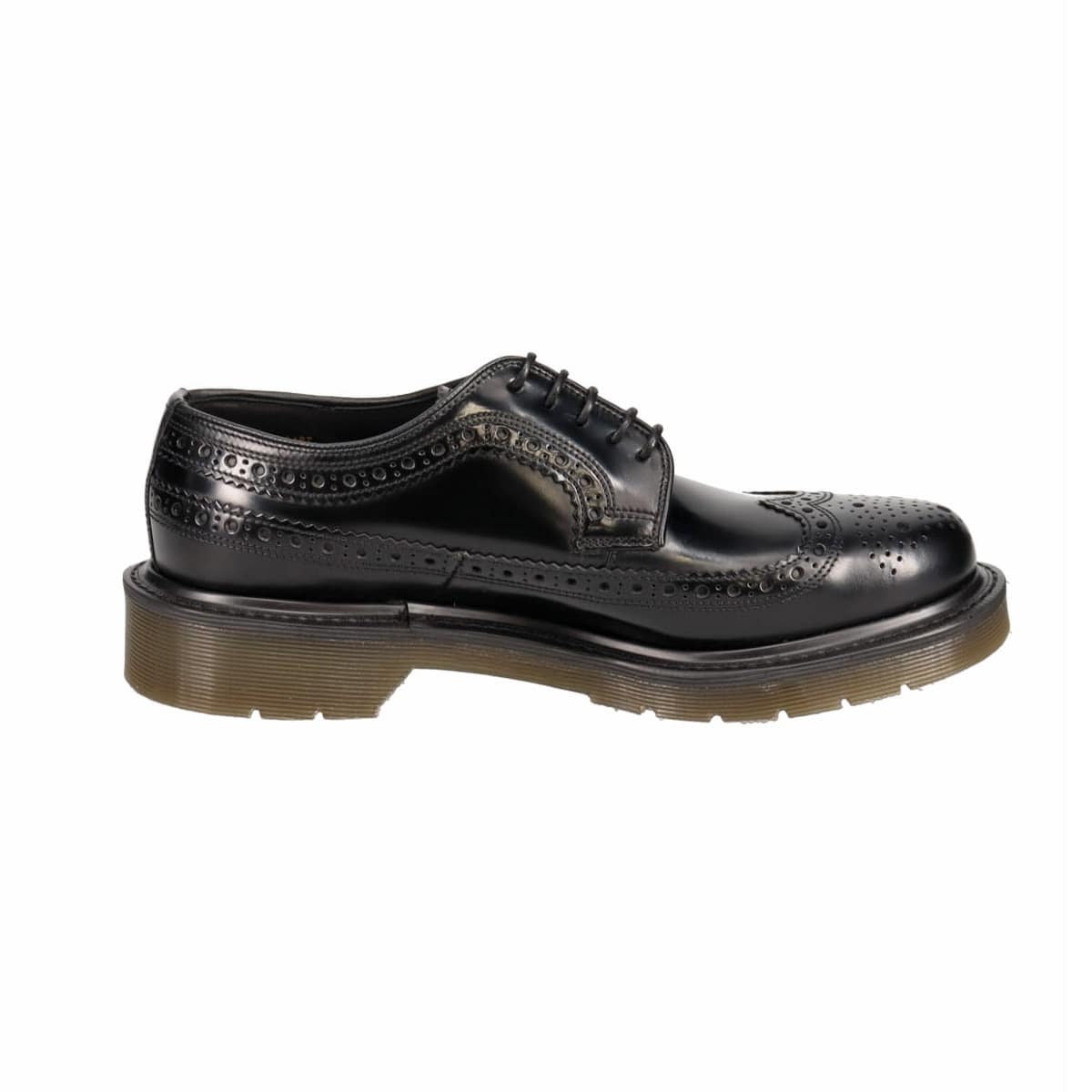 【Loake-ローク】model:624　英国製グッドイヤーウェルト製法ドレスシューズ　ウィングチップ　IMLK1016 BLACK 6.5 (25.0)