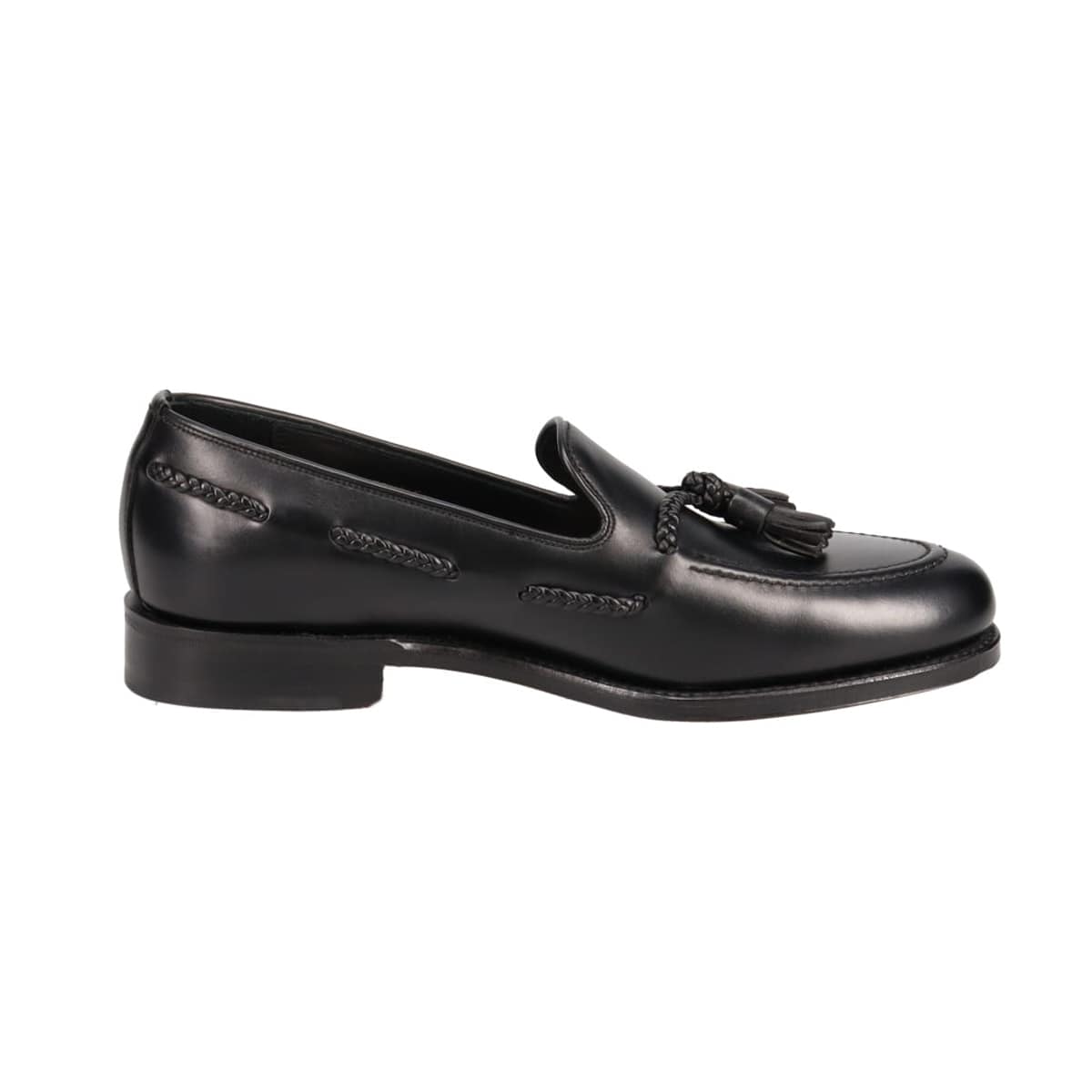 【Loake-ローク】model:Temple　英国製グッドイヤーウェルト製法ドレスシューズ　タッセルローファー　IMLK1023 BLACK 6.5 (25.0)