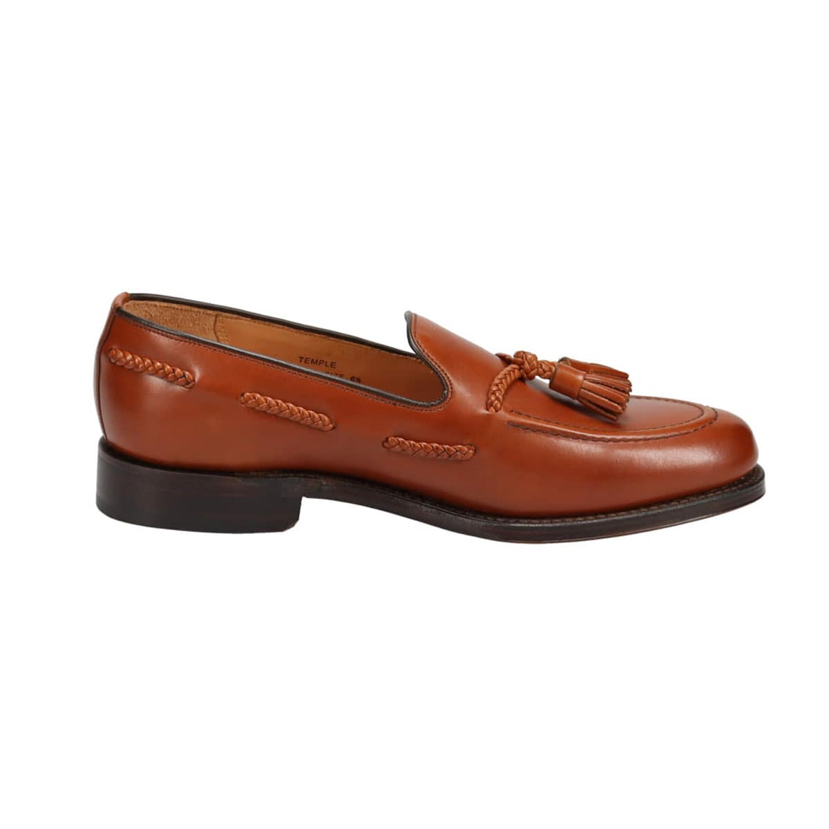 【Loake-ローク】model:Temple　英国製グッドイヤーウェルト製法ドレスシューズ　タッセルローファー　IMLK1023 BROWN 6.5 (25.0)