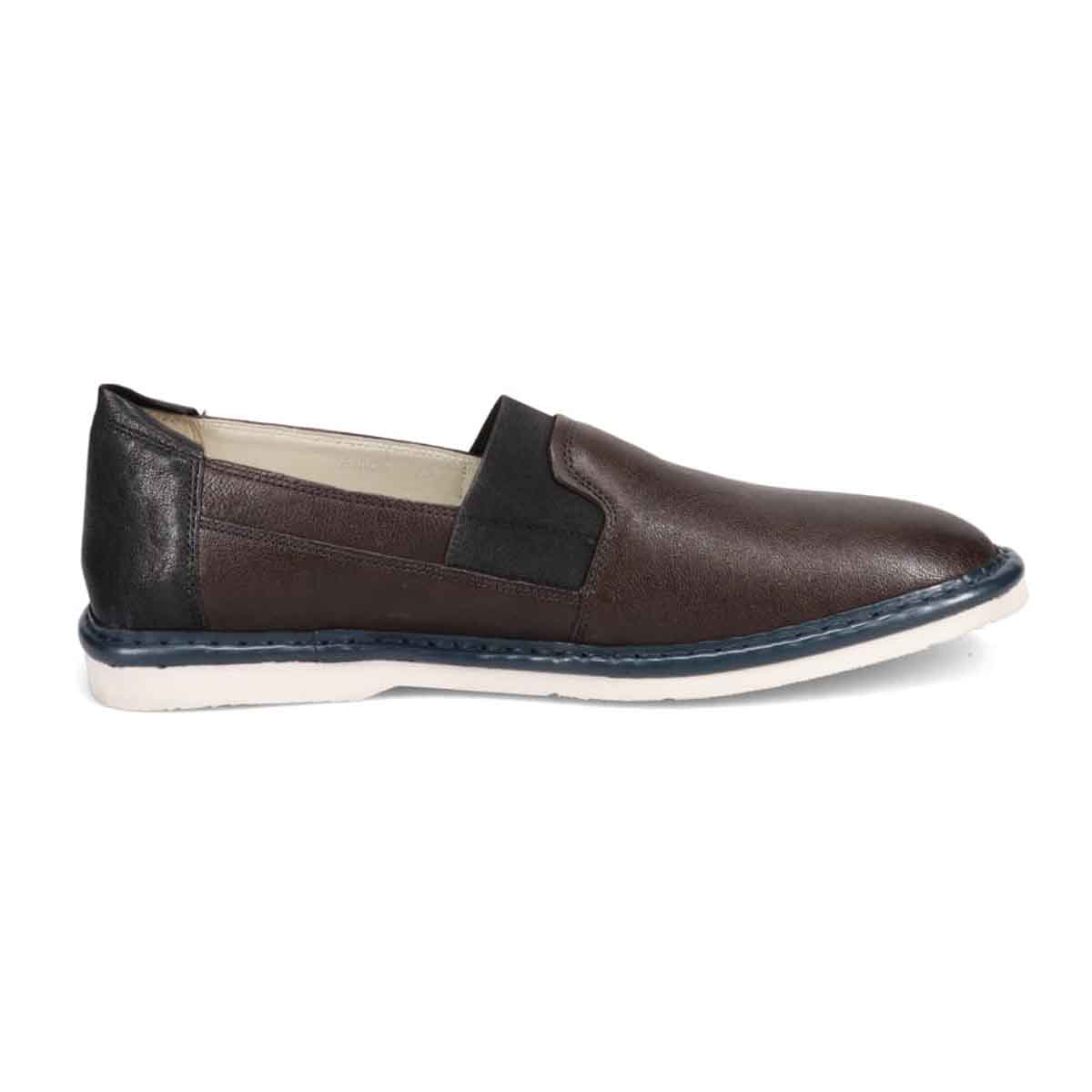 ランバンオンブルー LANVIN en Bleu 「Recovery Shiatsu Insole」搭載で指圧効果により血行をよくする。LANVIN en Bleu　ローファースリップオンシューズ  LB1015XR D-GRAY 25.0