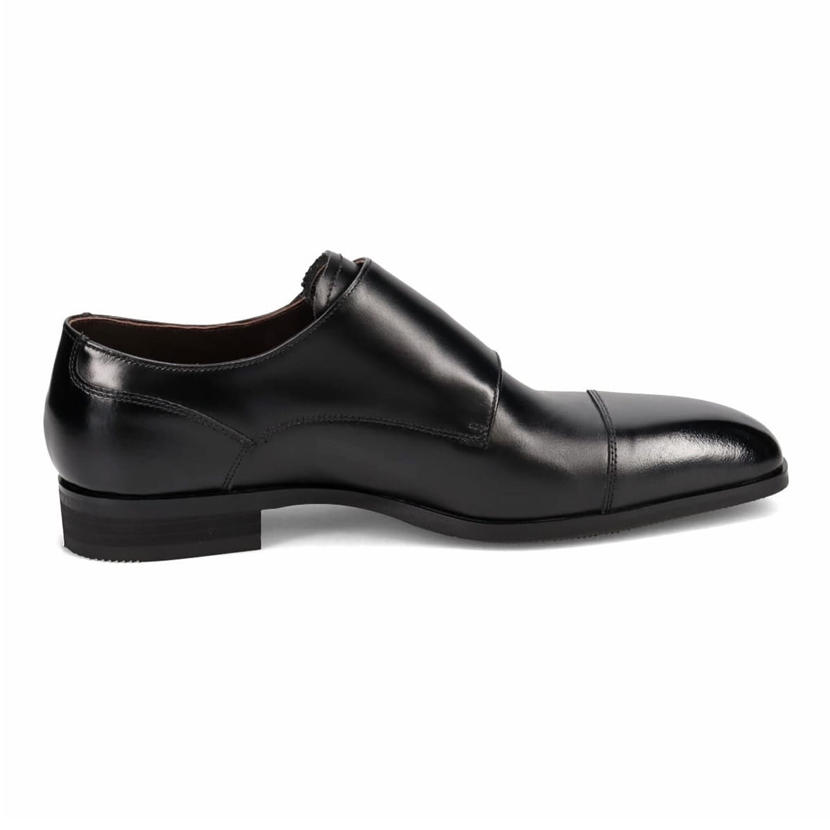 マドラス madras metaインソール  モンクストラップ ドレスシューズ M2713MT BLACK 25.0