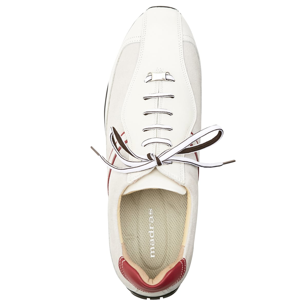 マドラス Madras 赤がアクセント ドライビングレザースニーカー M3306 25 Black C メンズ Madras マドラス公式サイト オンラインショップ 靴メーカー直営公式通販