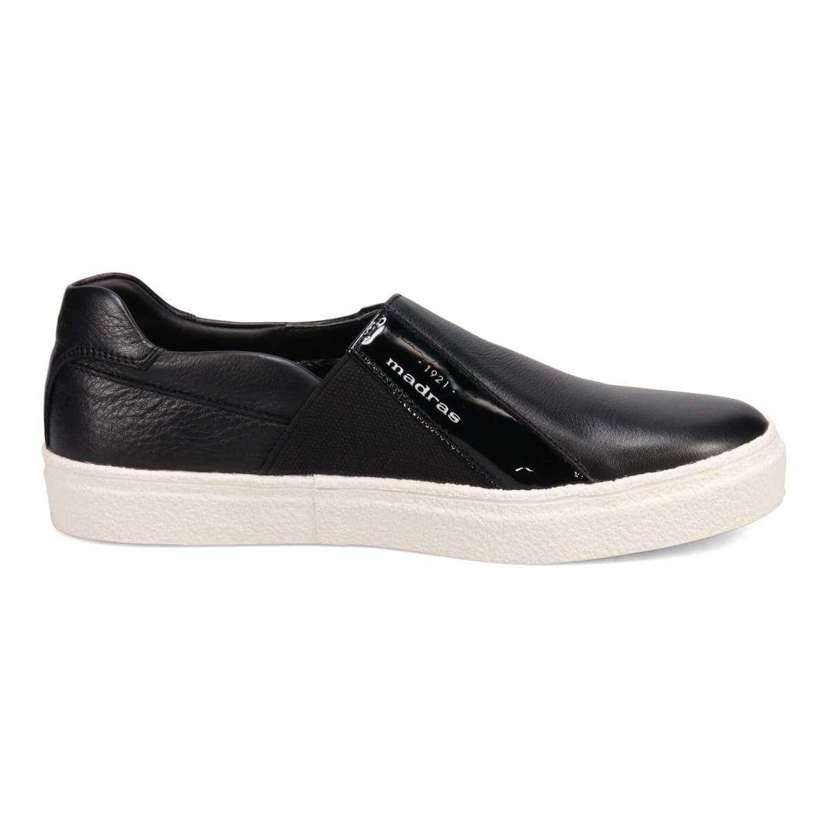 【GORE-TEX】マドラス madras metaインソール搭載シューズ  スリッポンカジュアルシューズ　M510AGMT BLACK 25.0