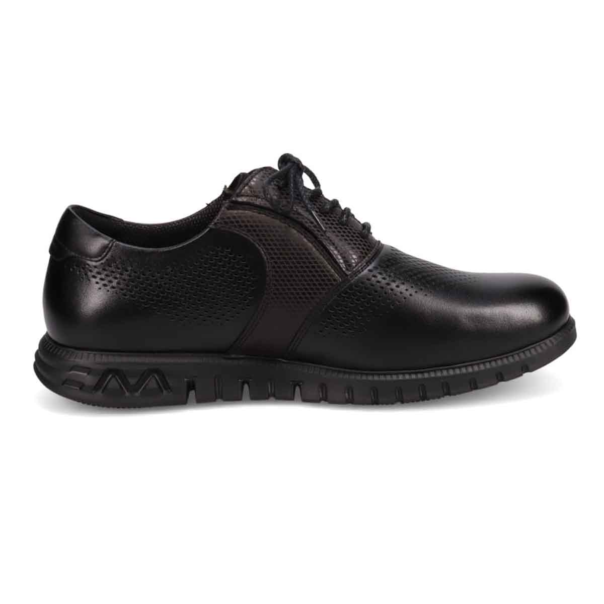 マドラス madras 特許 Recovery meta insole搭載シューズ メンズカジュアルレザースニーカー　M572MT BLACK 25