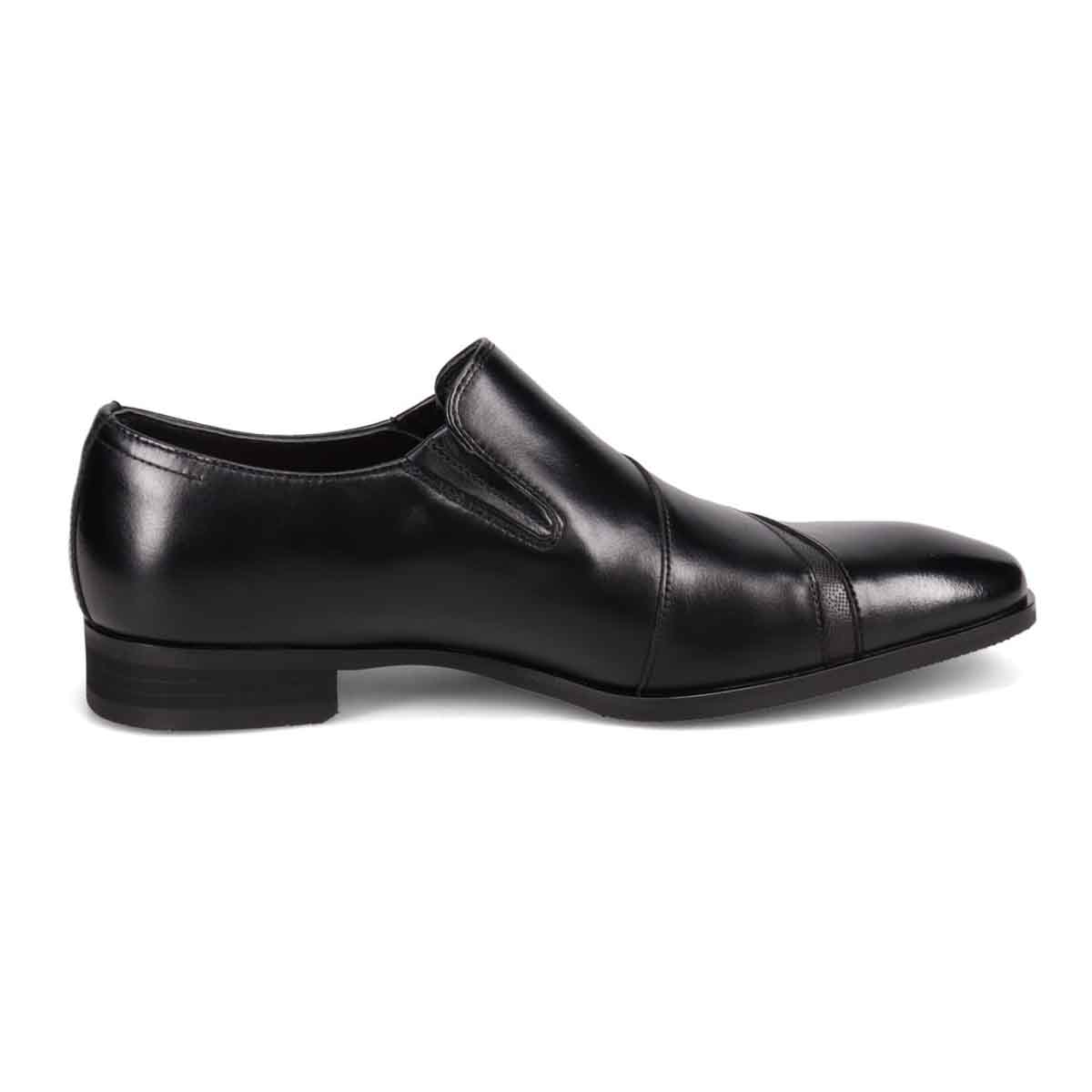 【GORE-TEX】マドラス madras 特許 Recovery meta insole搭載シューズ　ゴアテックス スリッポンドレスシューズ　M717MT BLACK/BLACK 25.0
