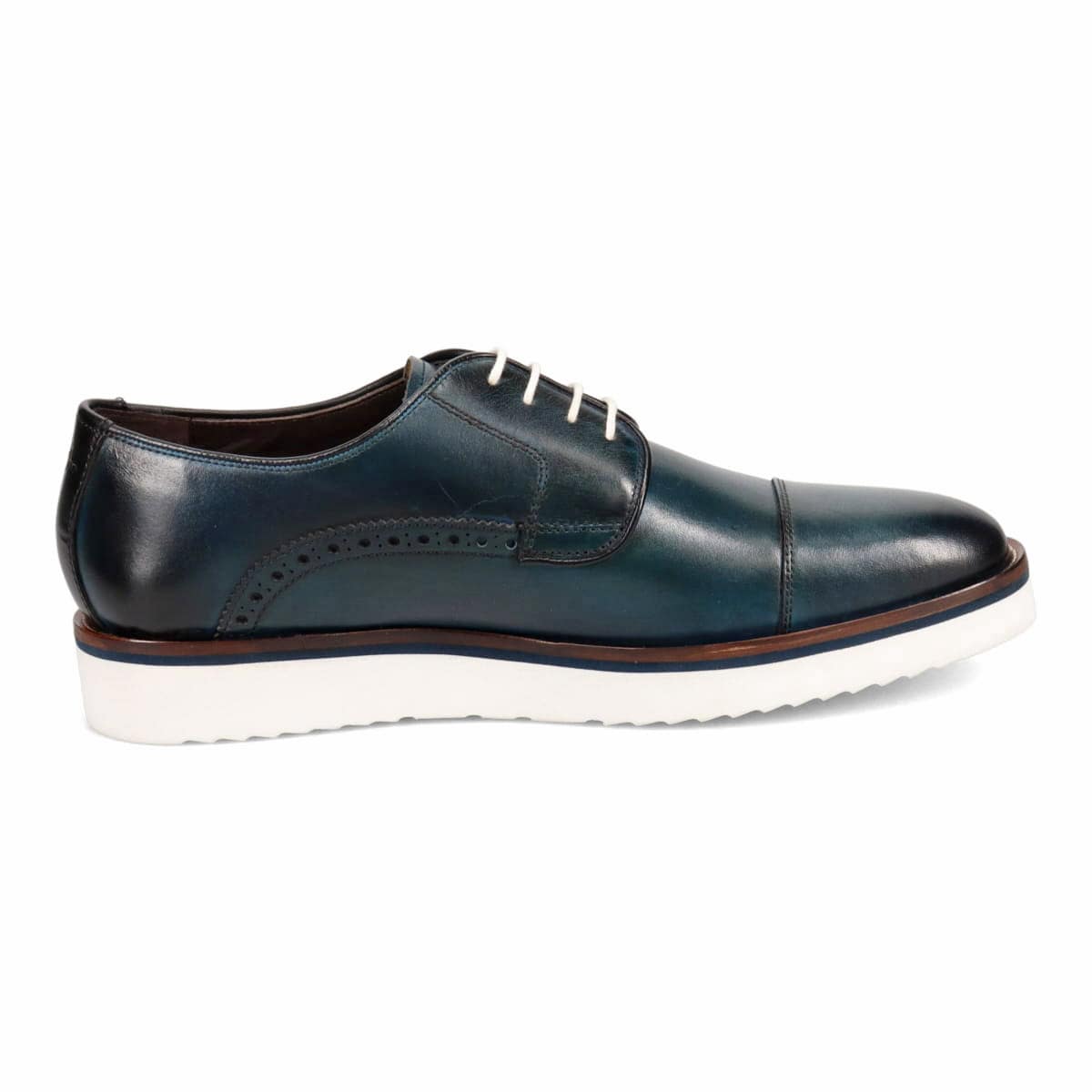 マドラス madras metaインソール meta insole  外羽根ストレートチップドレスシューズ M8612MT BLUE/BLACK 25.0