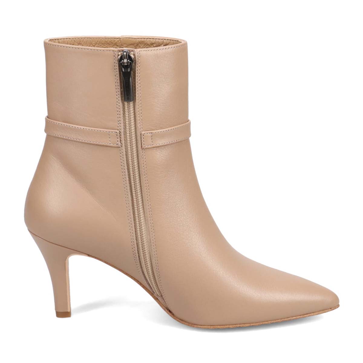 マドラス madras 特許 metaインソール搭載 圧倒的な安定感の品格漂う 美脚ブーツ　MAL9113MT BEIGE 23.0