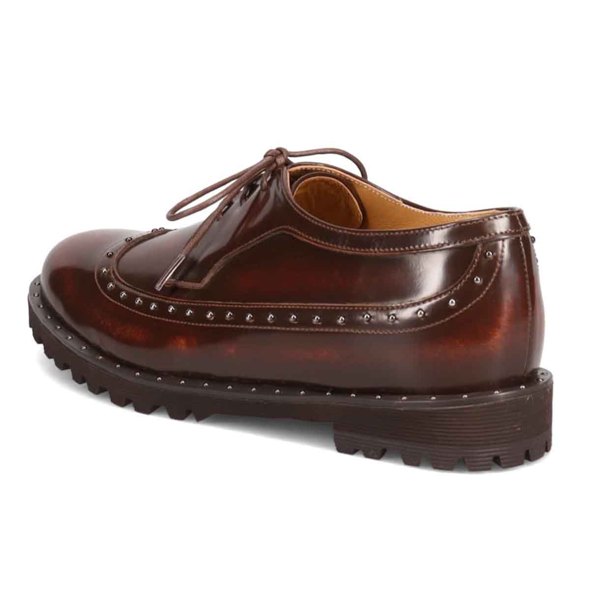 マドラス madras 特許 Recovery meta insole搭載　上質できちんと感のあるレースアップシューズ　MAL9126AMT BROWN 23.0