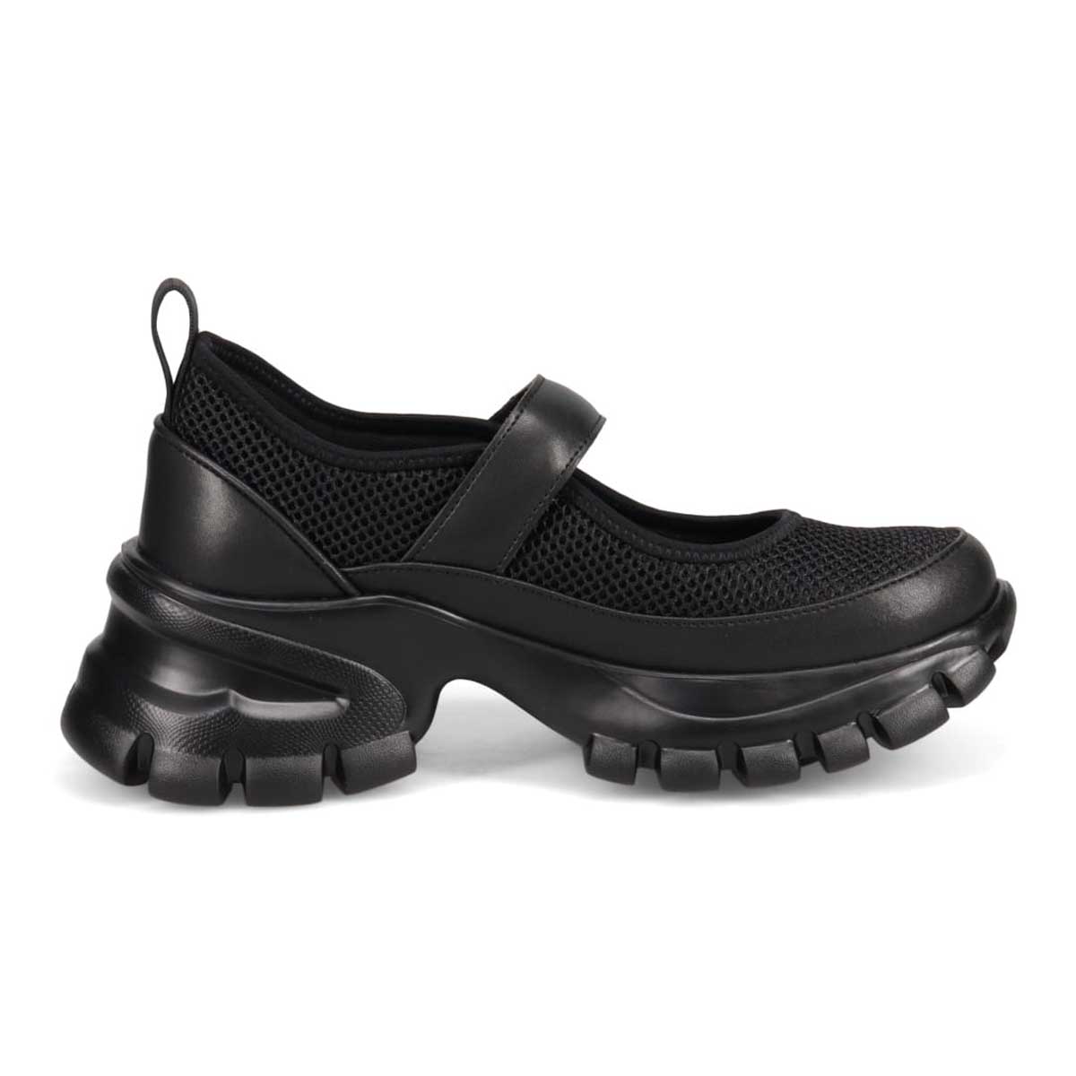 マドラス madras 特許 metaインソール搭載　進化系厚底メリージェーンスニーカー　MAL9157MT BLACK 36（23.0ｃｍ相当）