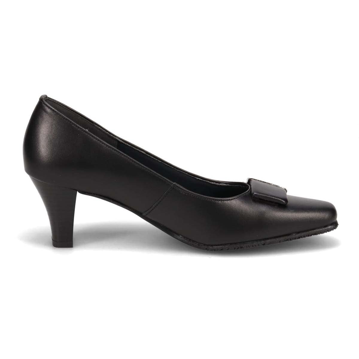 【防滑ソールタイプ】ミッシー デ ミッシー missy des missy きれいめヒールパンプス　MMD5156 BLACK 23.0
