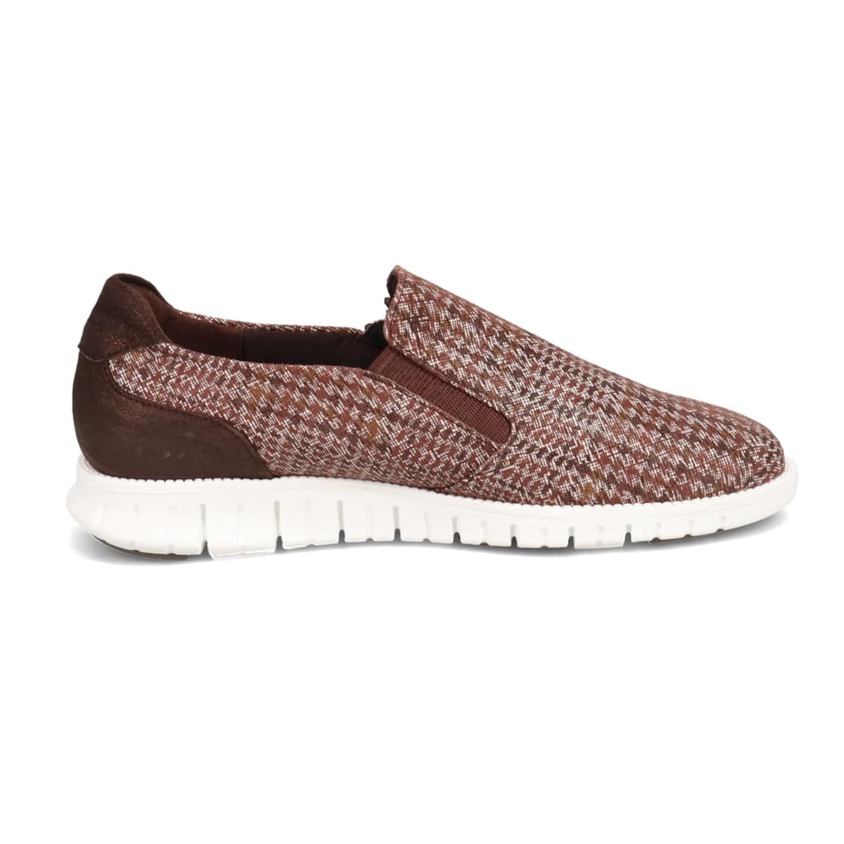 ミッシー デ ミッシー missy des missy 軽量スリッポンスニーカー　MMD9686 BROWN-PR 23.0