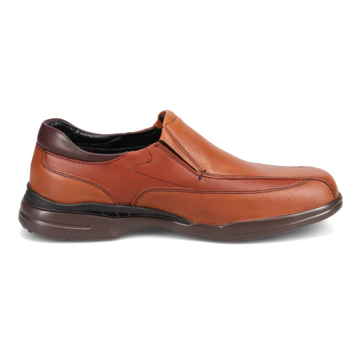 【GORE-TEX】マドラスウォーク madrasWalk　全天候快適　スリッポンタウンカジュアルシューズ　MW7401 L-BROWN/BROWN 25.0