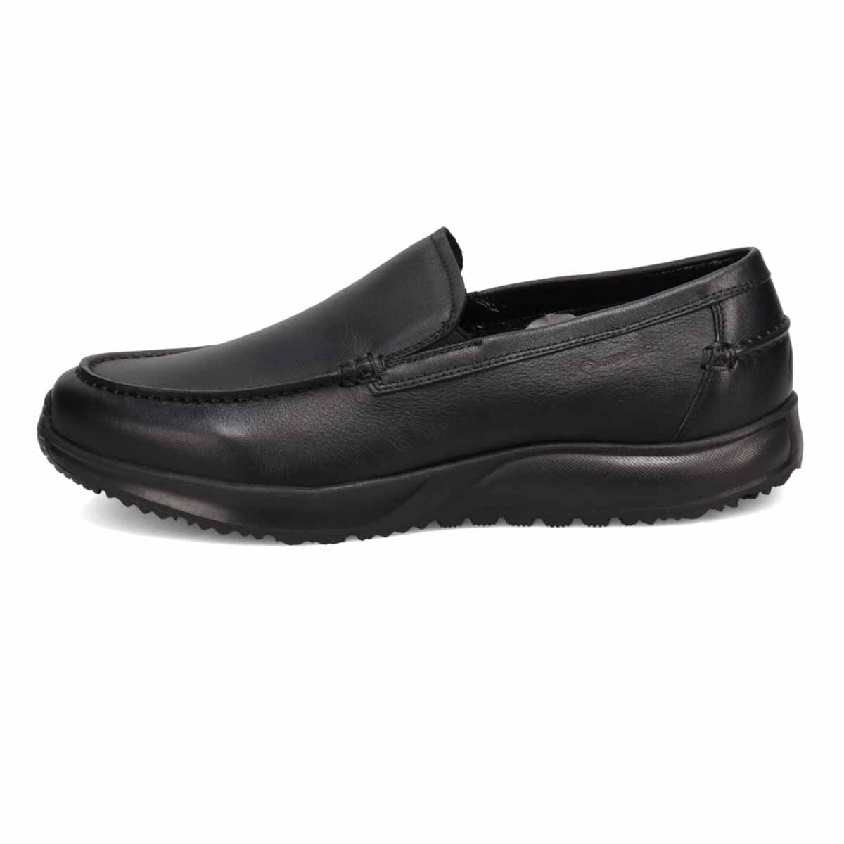 【GORE-TEX】マドラスウォーク madras Walk 「Recovery Shiatsu Insole」搭載で指圧効果により血行をよくする。　全天候快適な ゴアテックススリッポン・カジュアルシューズ　MW7605R BLACK 25.0