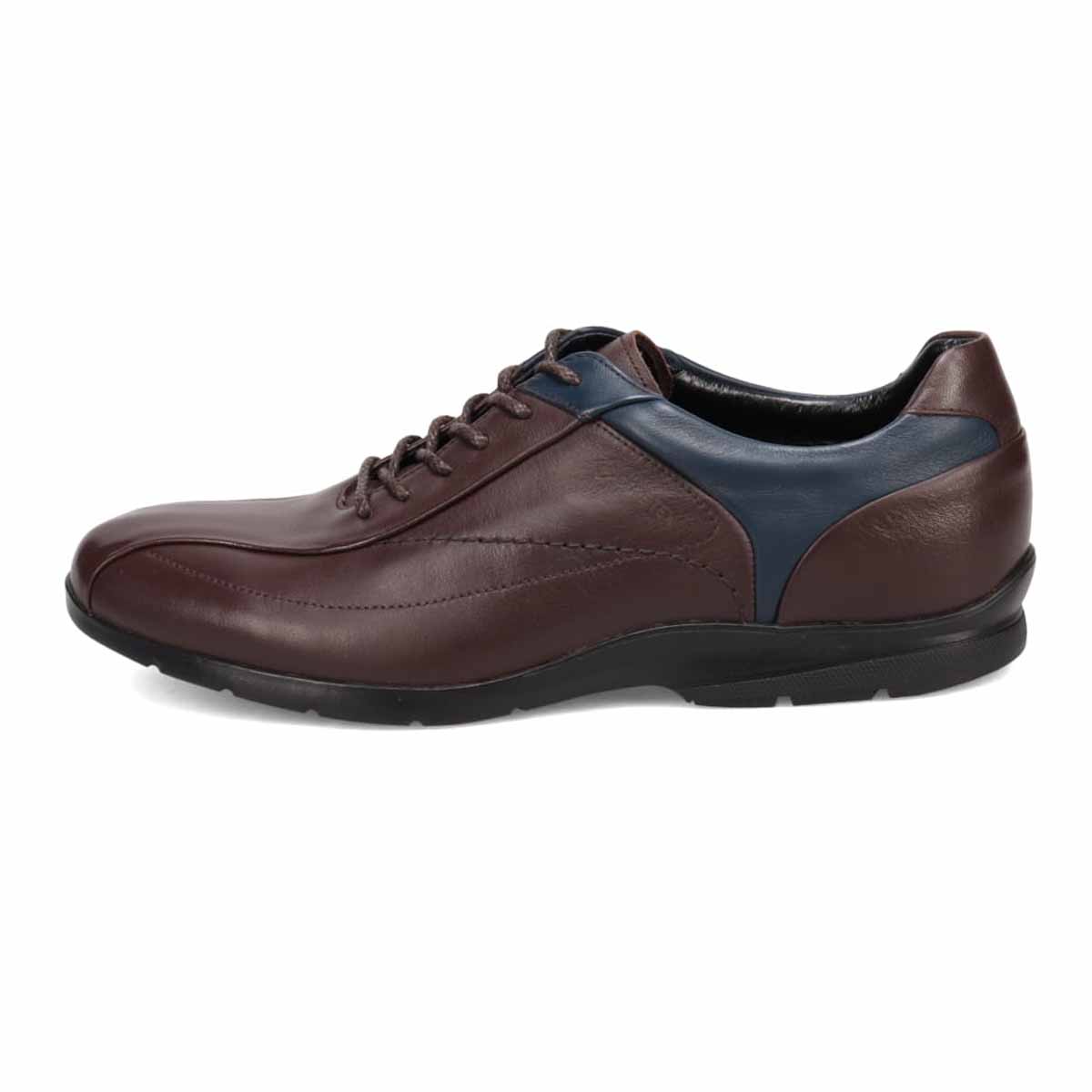 【GORE-TEX】マドラスウォーク madras Walk 「Recovery Shiatsu Insole」搭載で指圧効果により血行をよくする。　全天候快適　カジュアルシューズ　MW7700R D-BROWN/NAVY 25.0