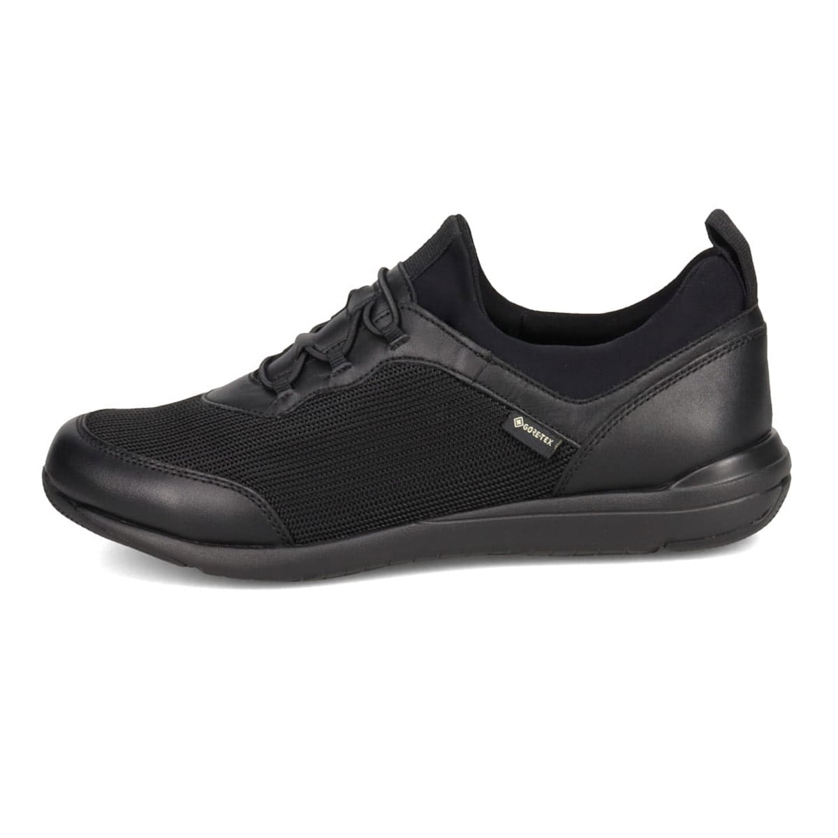 【GORE-TEX】マドラスウォーク madras Walk 「Recovery Shiatsu Insole」搭載で指圧効果により血行をよくする。 通勤快適  トラベルウォーキングにもお勧め！ 快適軽量スニーカー  MWL1004R BLACK 23.0