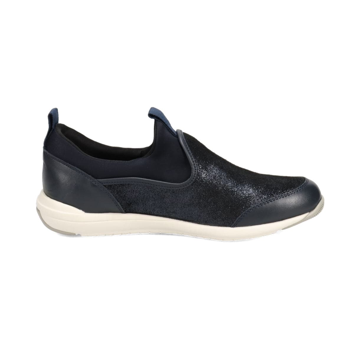 【GORE-TEX】マドラスウォーク madras Walk 「Recovery Shiatsu Insole」搭載で指圧効果により血行をよくする。スニーカー感覚で普段履きにもピッタリ！ さまざまなスタイルにも合うスリッポンスニーカー  MWL1006R NAVY-M 23.0