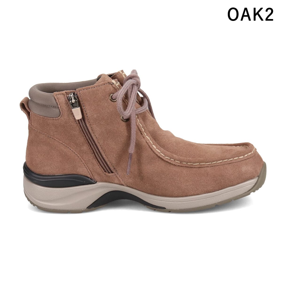 【GORE-TEX】 マドラスウォーク madras Walk  モカタイプのレザーショートブーツ MWL1012 OAK2 23.0