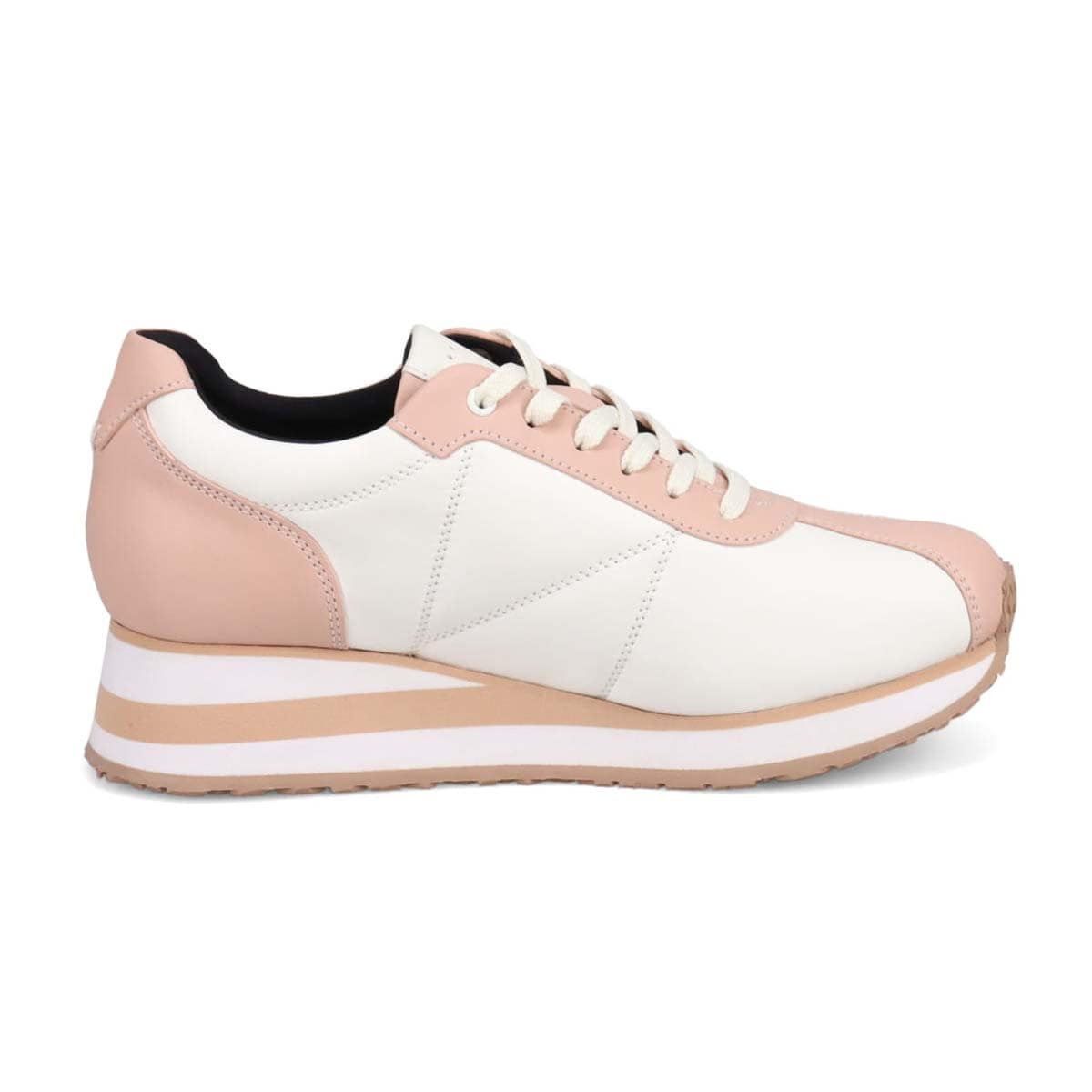 【GORE-TEX】マドラスウォーク madras Walk  防水・透湿機能 ナイロンスニーカー　MWL1030A WHITE/PINK 23