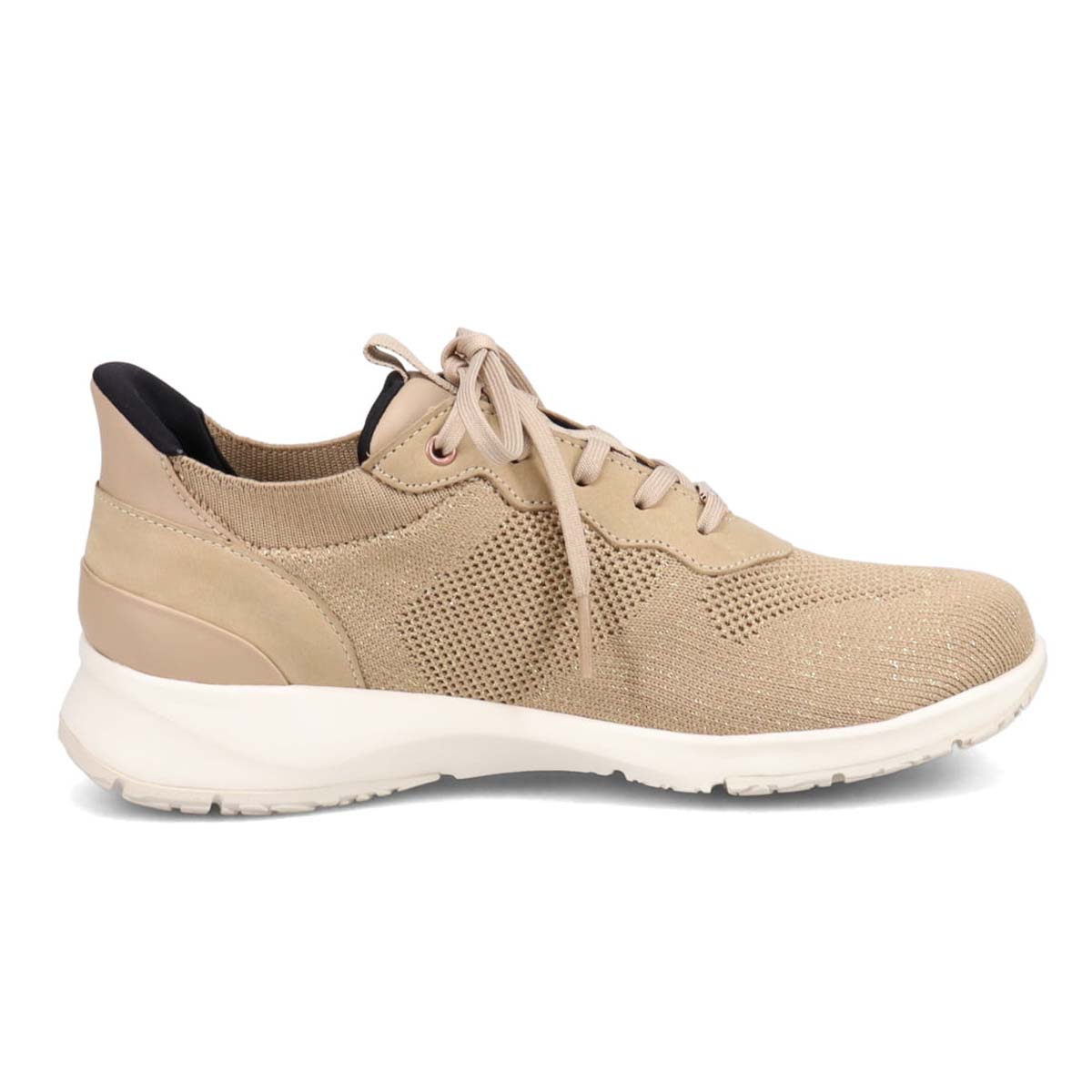 【GORE-TEX】マドラスウォーク madras Walk 「Recovery Shiatsu Insole」搭載で指圧効果により血行をよくする。カジュアルレースアップクイックフィットスニーカー  MWL1035R BEIGE 23.0