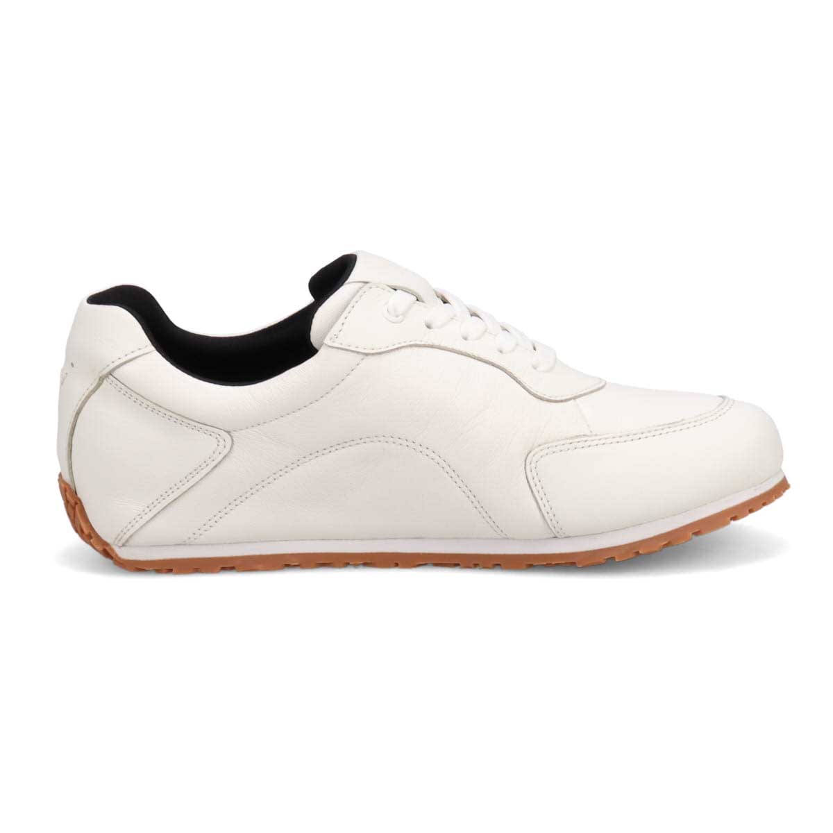 【GORE-TEX】 マドラスウォーク madras Walk 「リカバリーインソール」搭載で指圧効果により血行を115％促進。Recoveryシープレザーローテクスニーカー   MWL1041R WHITE 23.0