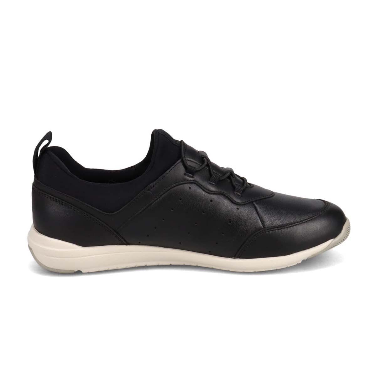 【GORE-TEX】マドラスウォーク madras Walk 「Recovery Shiatsu Insole」搭載で指圧効果により血行をよくする。　シープレザーローテクスニーカー   MWL1044R BLACK 23.0