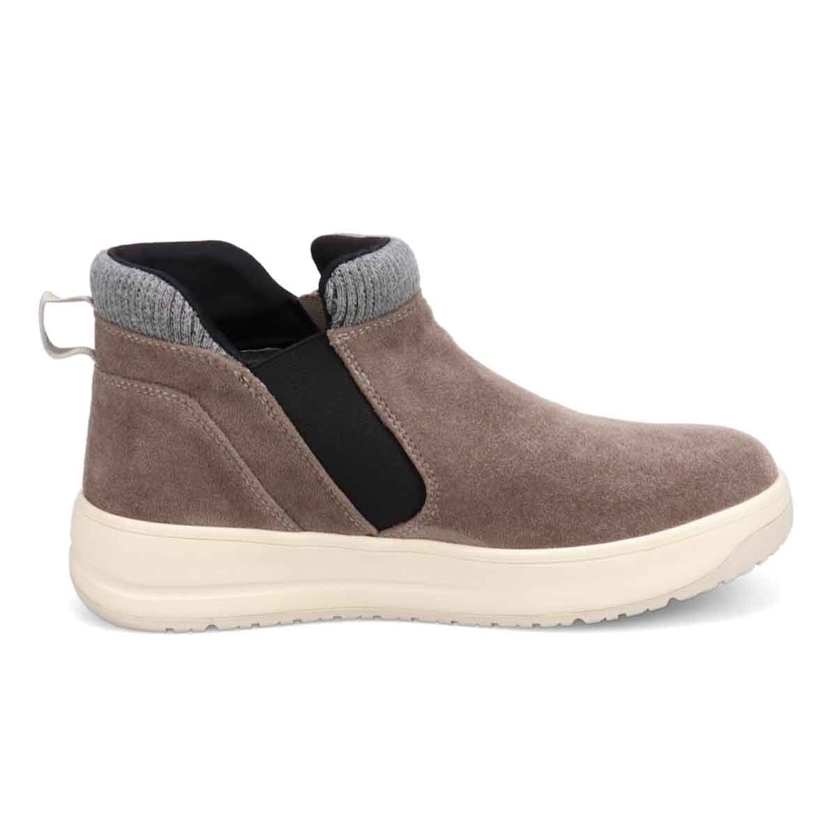 【GORE-TEX】マドラスウォーク madras Walk 「Recovery Shiatsu Insole」搭載　指圧効果により血行をよくする。防滑　外ジッパーリブ付きカジュアルブーツ MWL1046R GRAY-SILKY 23.0