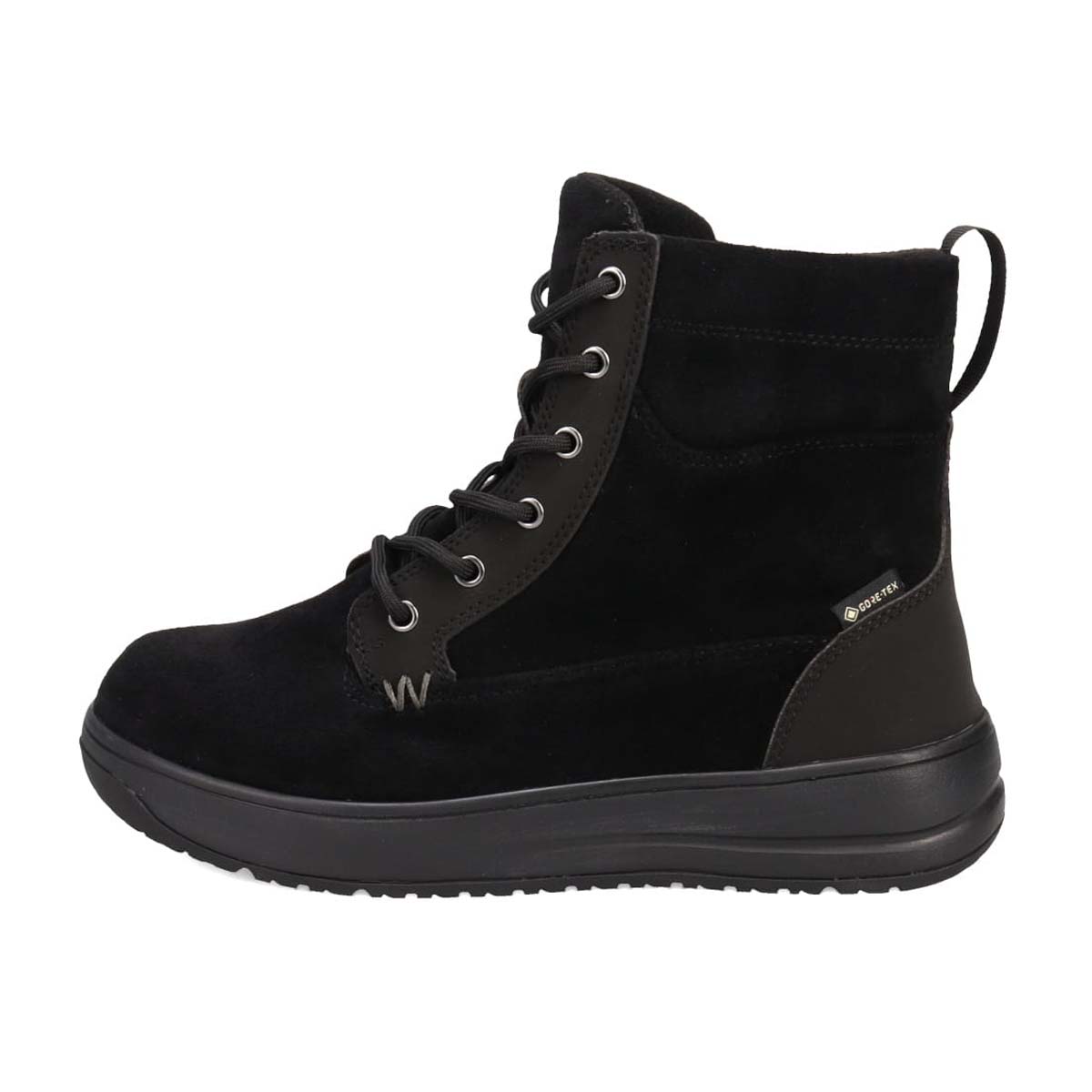 【GORE-TEX】マドラスウォーク madras Walk  厚底レースアップブーツ　MWL2235 BLACK 23.0