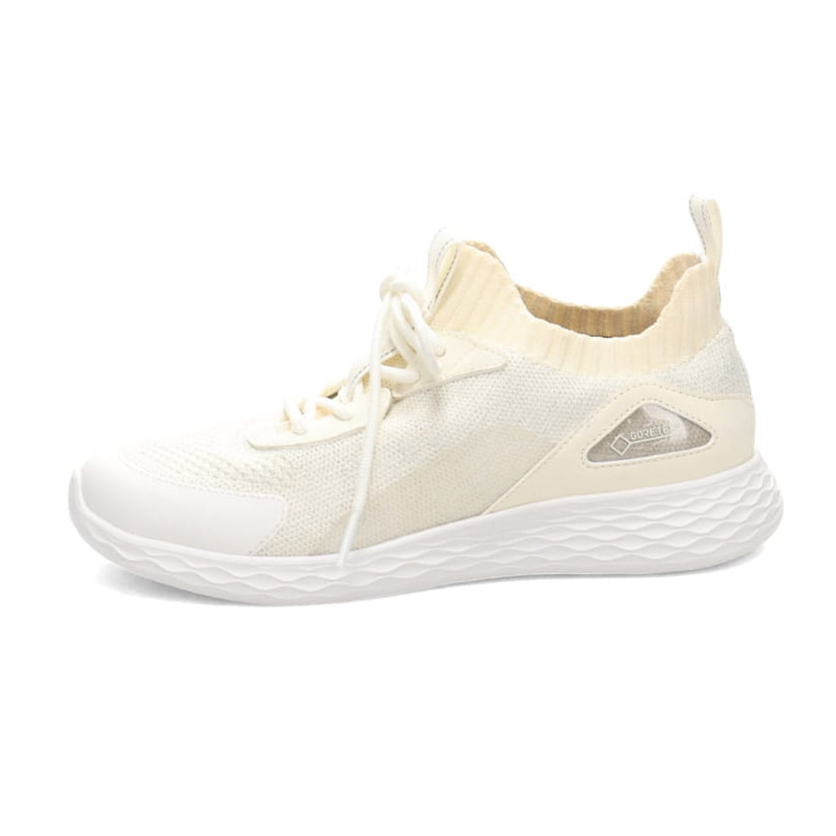 マドラスウォーク madras Walk 【GORE-TEX】GORE-TEXなので雨の日も大丈夫 フライニットスニーカー MWL3000 IVORY 23.0