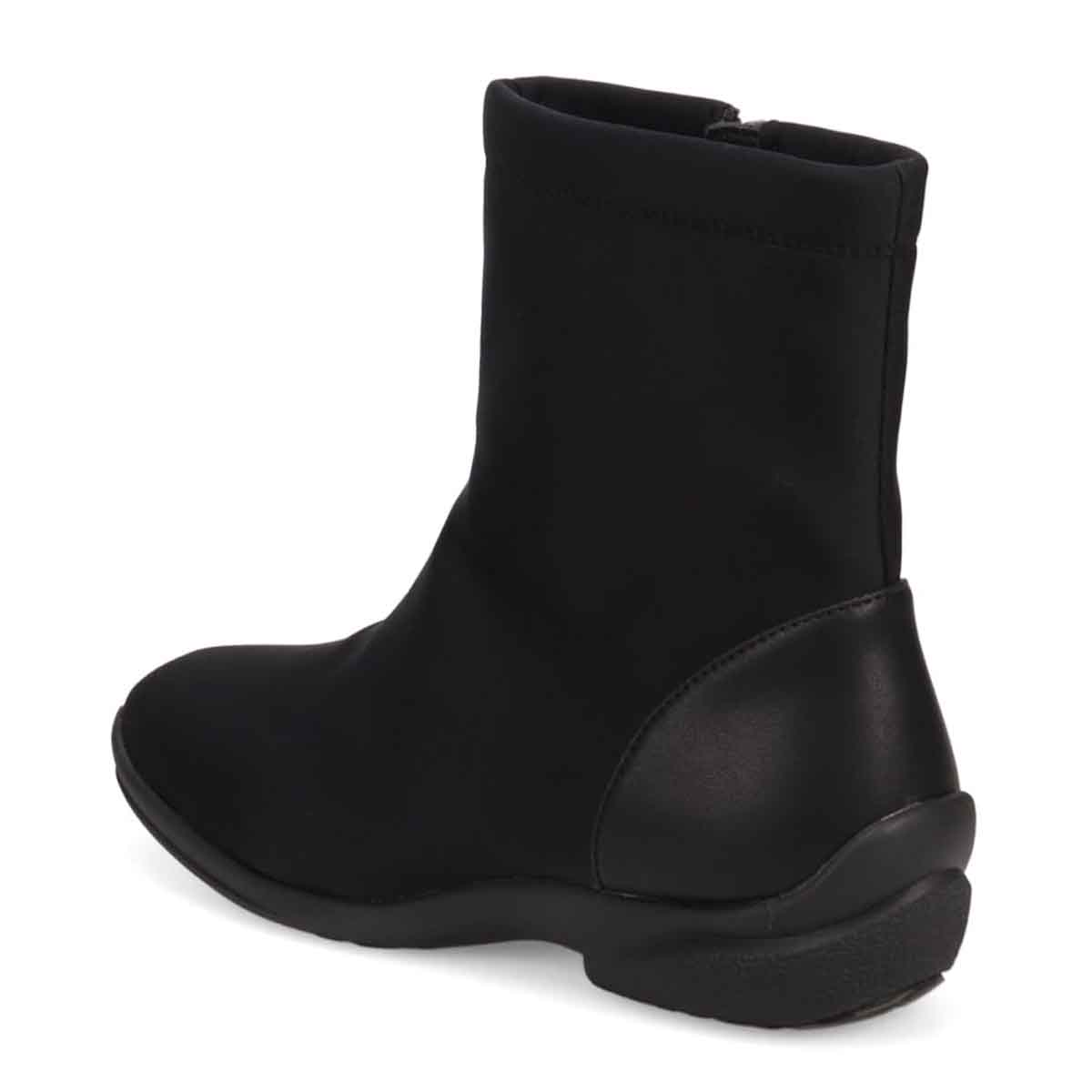 【GORE-TEX×防滑】madras Walk「Recovery Shiatsu Insole」搭載　指圧効果により血行をよくする。スクエアトゥブーツ MWL4072R BLACK 23.0