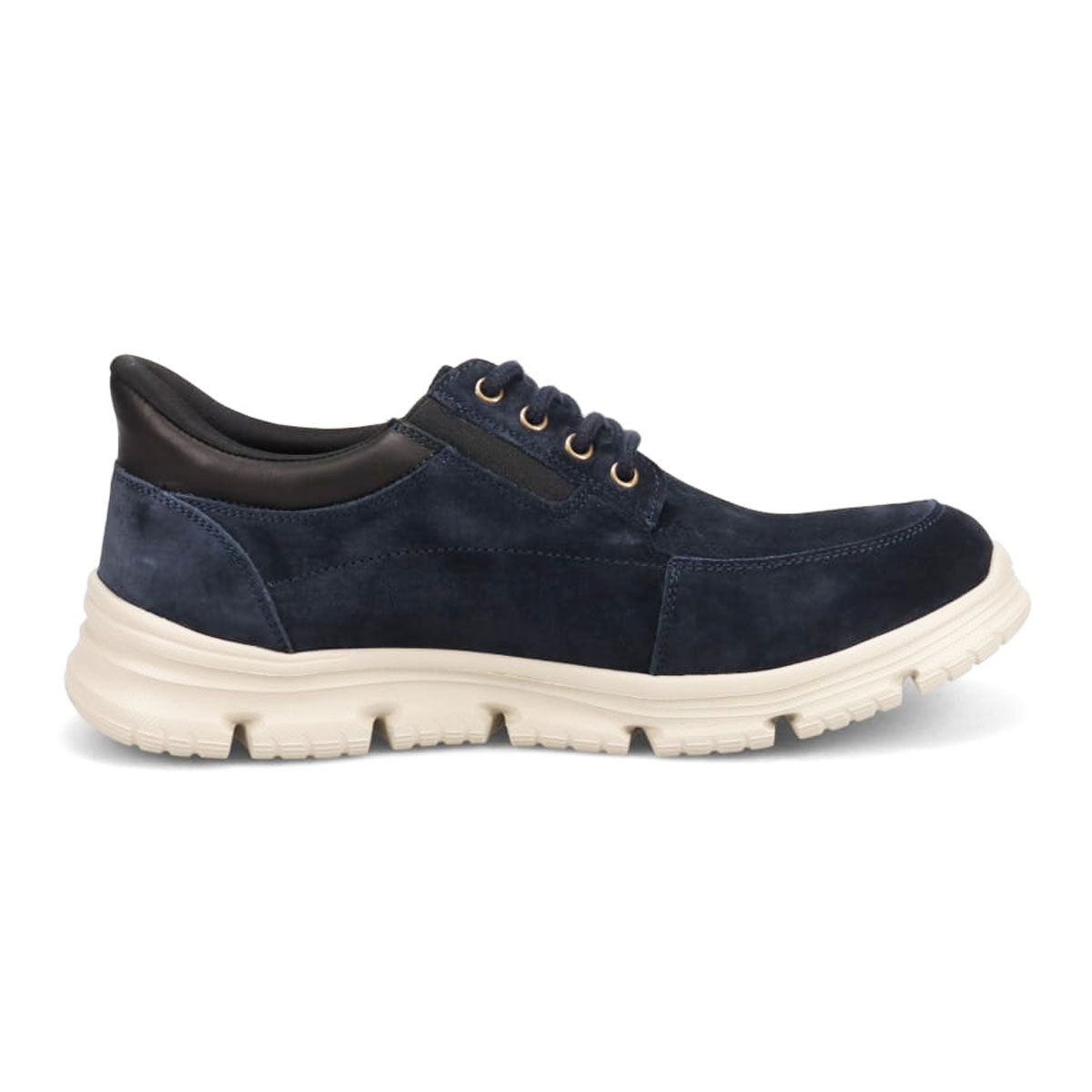 プロ コンフォート PRO-COMFORT クイックフィットレースアップカジュアルシューズ   PC6012 NAVY-SILK 25.0
