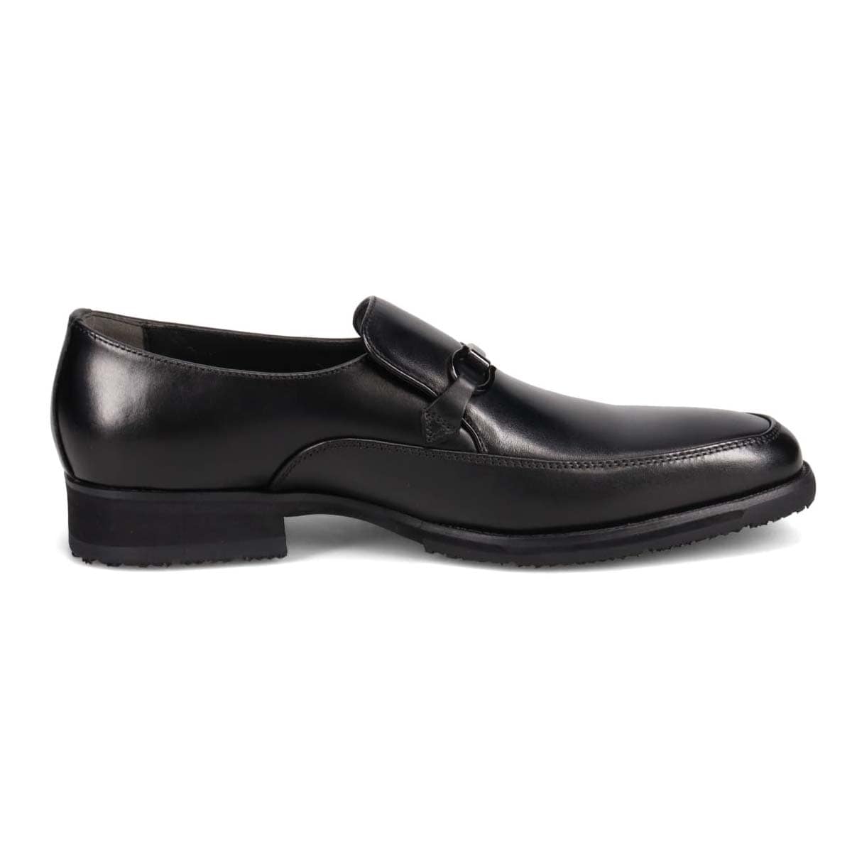 HIROKO KOSHINO HOMME  メンズ エレガント ユーチップ スリッポンドレスシューズ　SPHR5004 BLACK 25.0