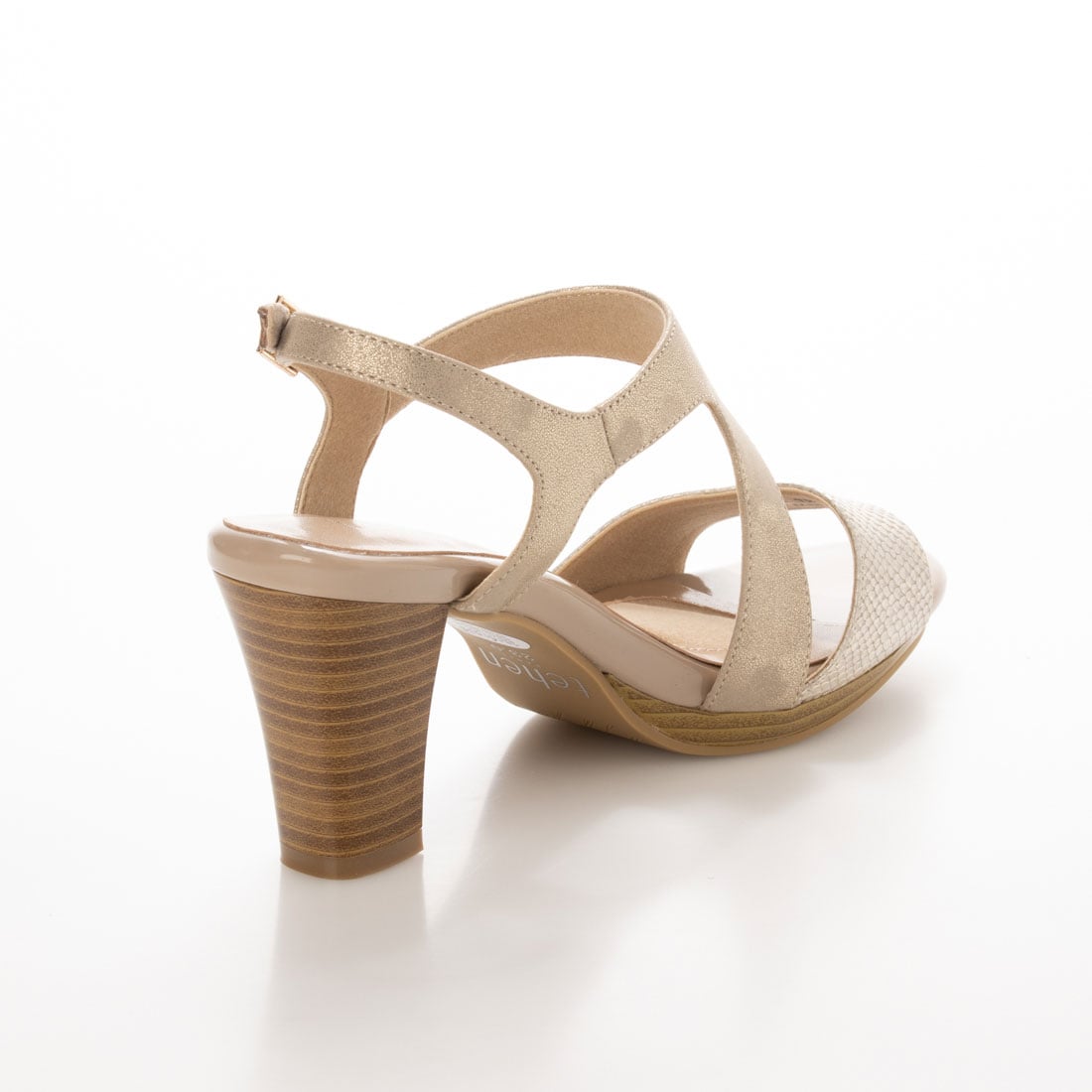 テーン tehen ストーム付きサンダル  TN1723 BEIGE-PR 23.0