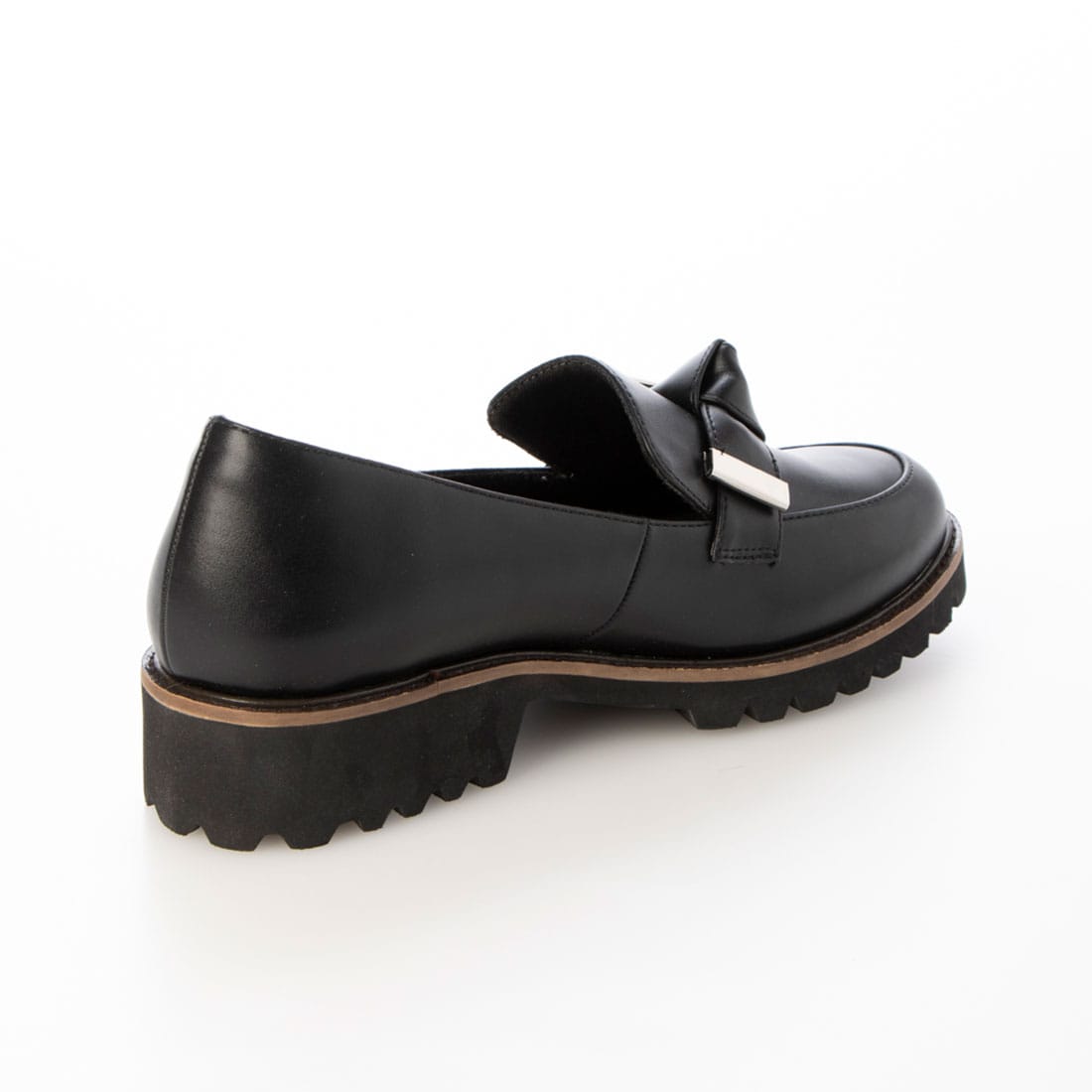テーン tehen 高みえきれいめローファー　TN1792 BLACK 23.0