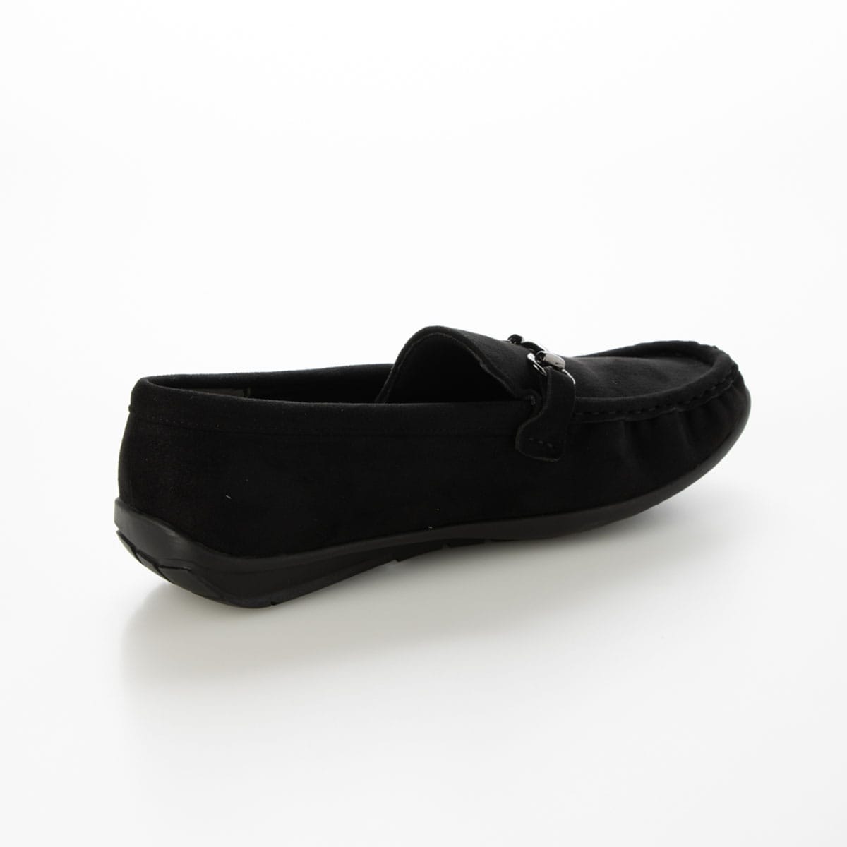 テーン tehen  足取り弾む ビット付きドライビングシューズ　TN5700 BLACK-SILKY 23.0