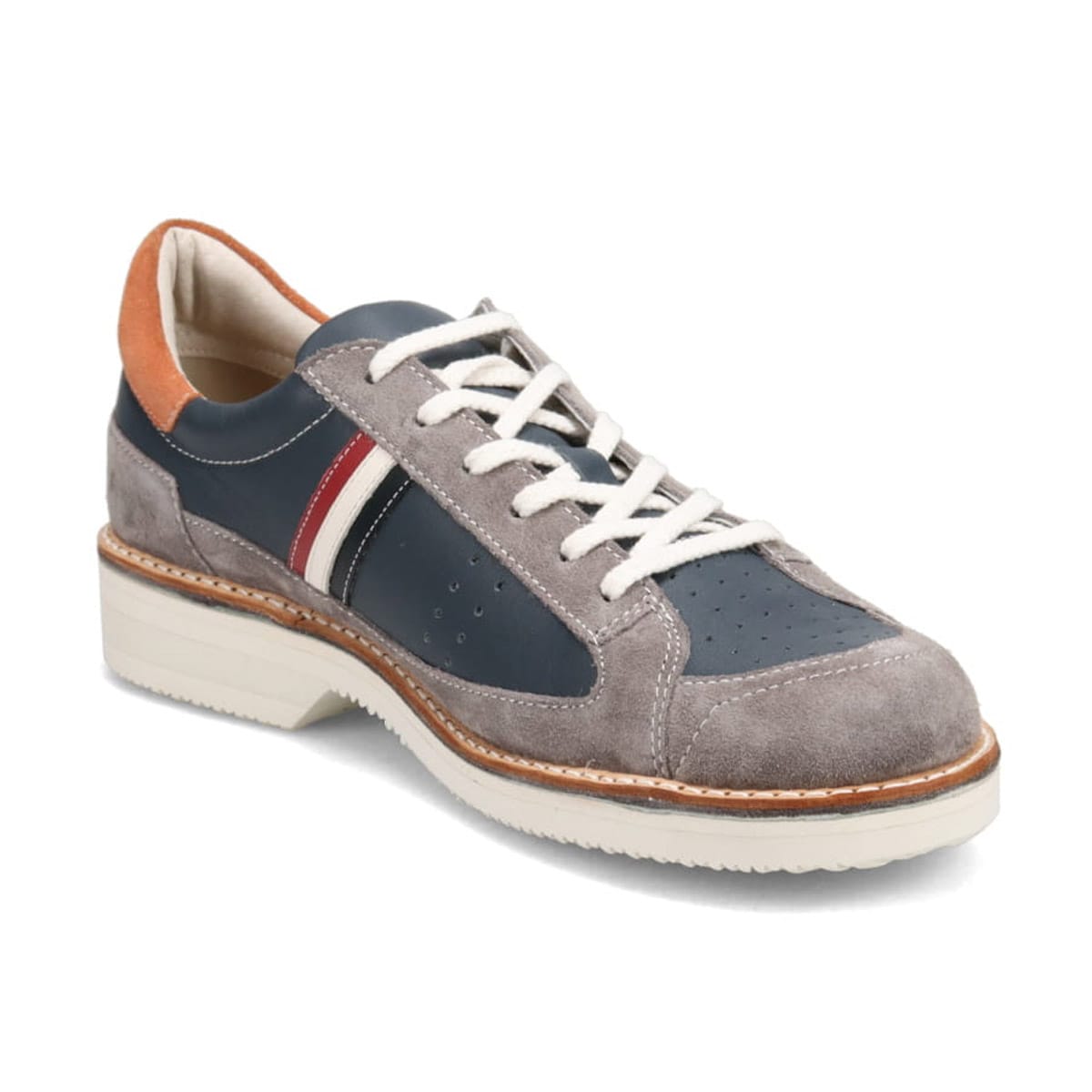 CASTELBAJAC　ステッチダウン製法　レザースニーカー　12268 NAVY 25.0