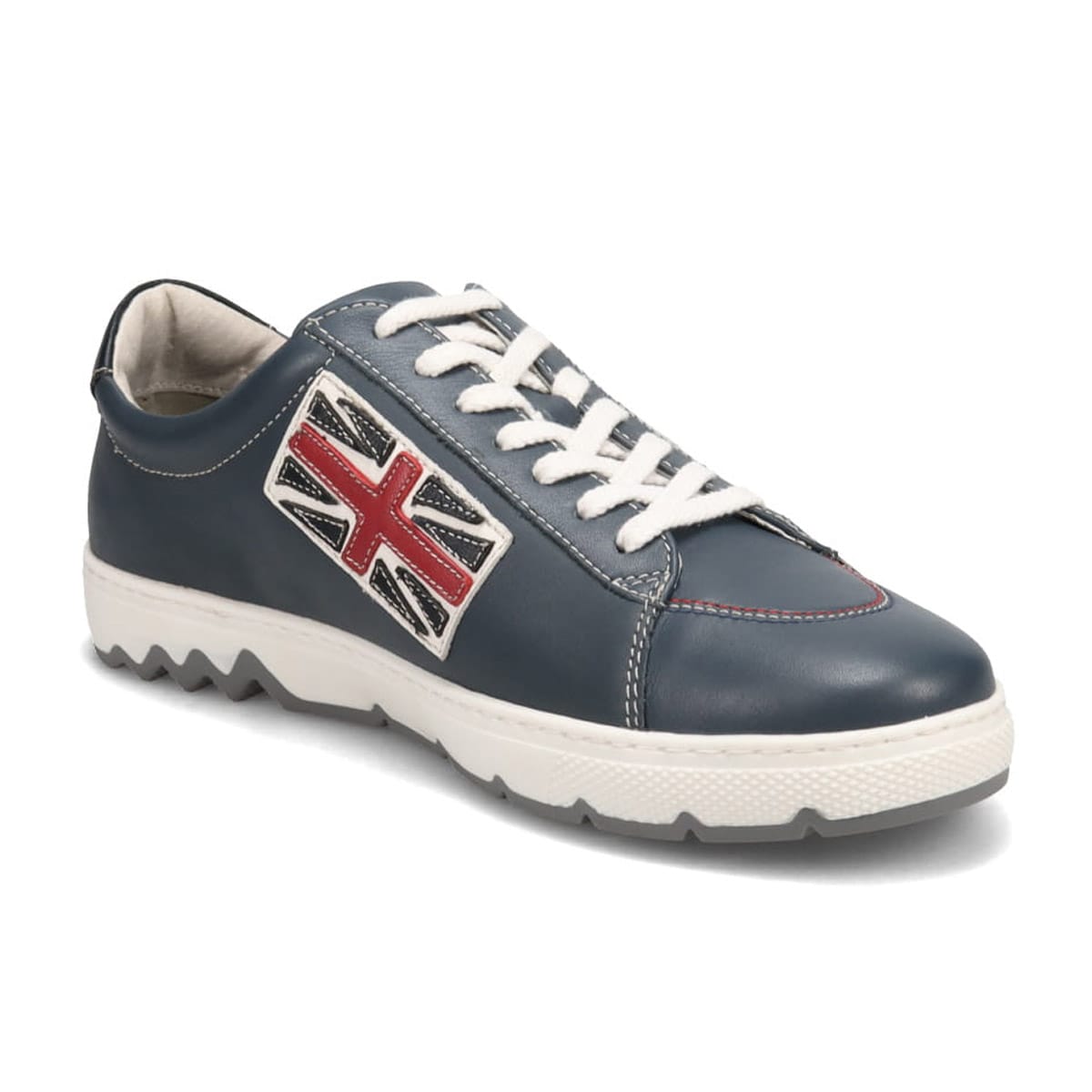 CASTELBAJAC　オパンケ製法　レザースニーカー　12269 NAVY 25.0
