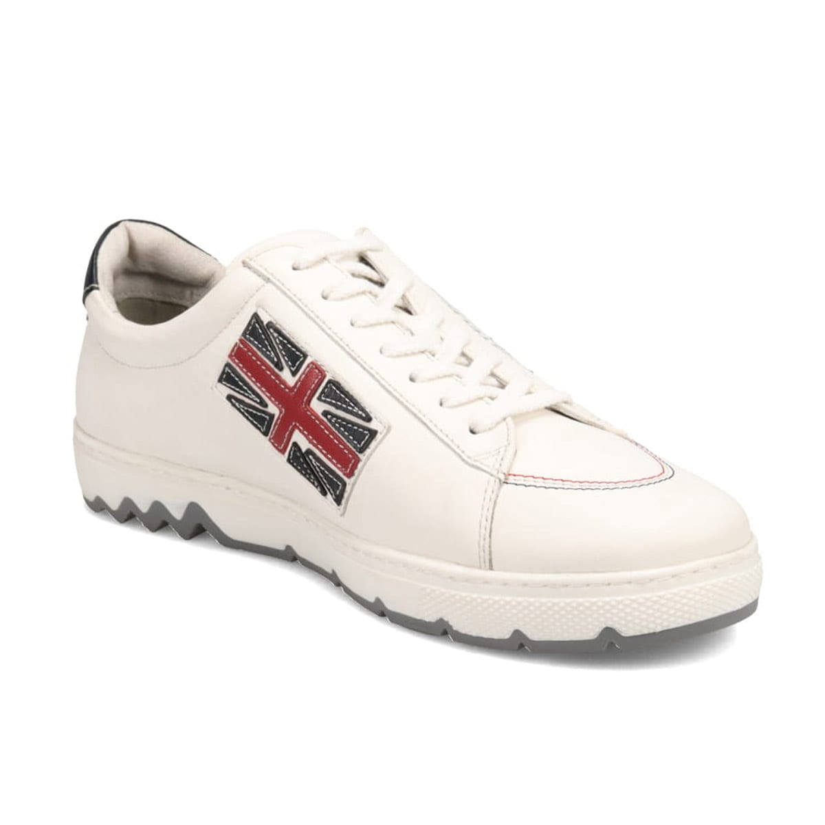 CASTELBAJAC　オパンケ製法　レザースニーカー　12269 WHITE 25.0