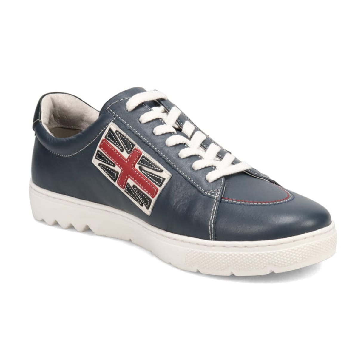 CASTELBAJAC　レースアップカジュアルスニーカー  12302 NAVY 25.0