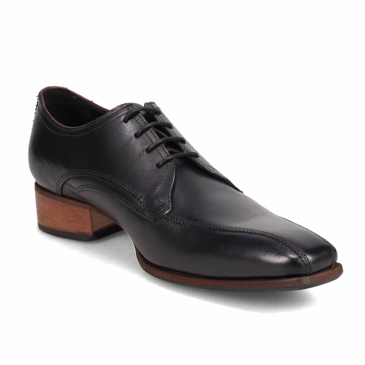 キャサリンハムネットロンドン KATHARINE HAMNETT LONDON  ロングノーズ・外羽根スワールモカドレスシューズ  31733 BLACK 25.0