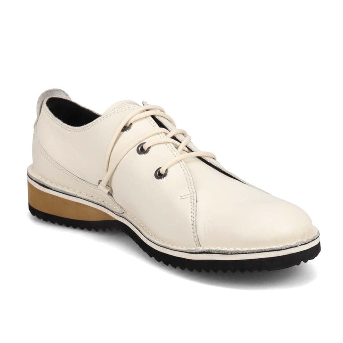 キャサリンハムネットロンドン KATHARINE HAMNETT LONDON　レースアップダービーシューズ　31762 WHITE 25.0