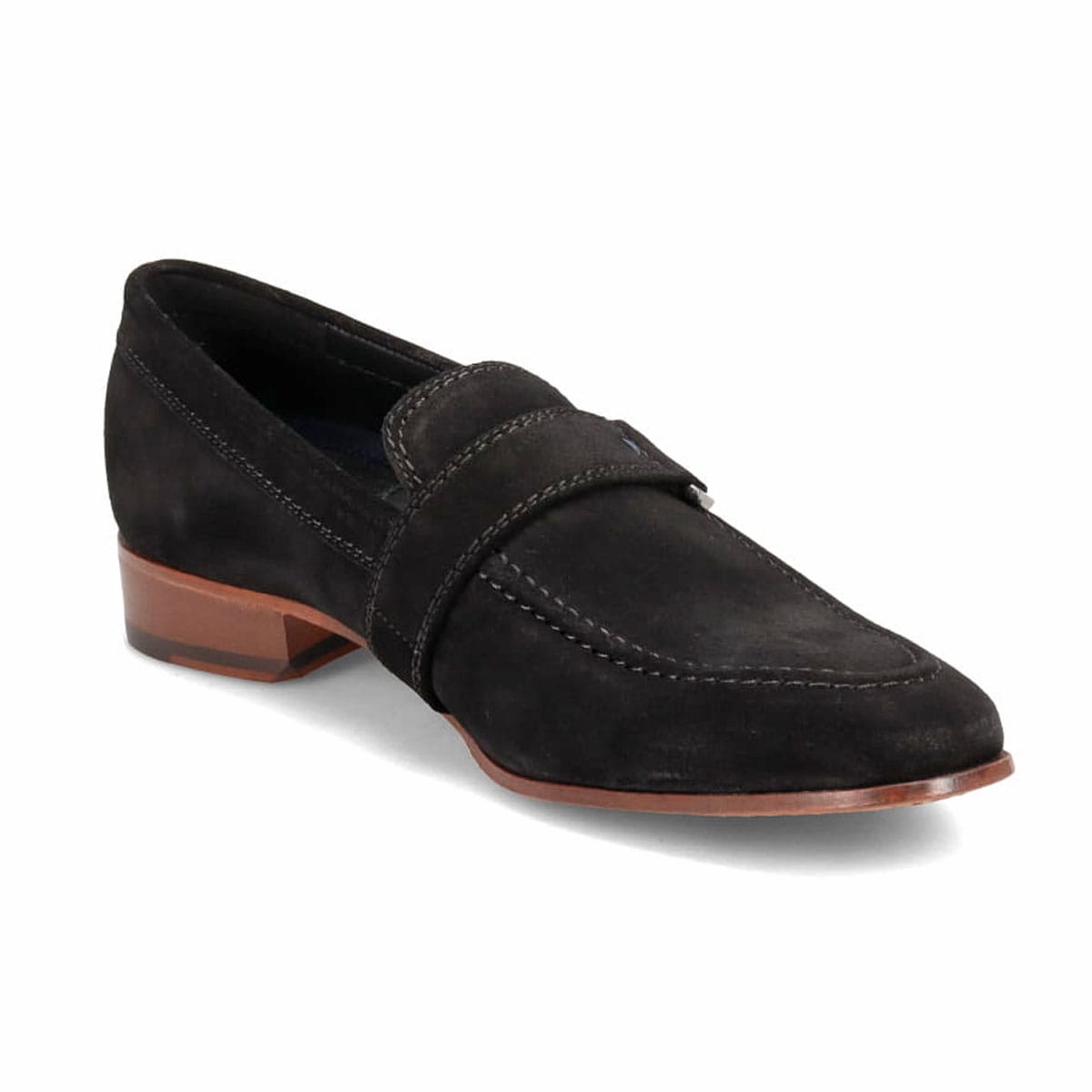 LANVIN COLLECTION　ドレスカジュアルベルトスリッポンシューズ　83445 BLACK 25.0