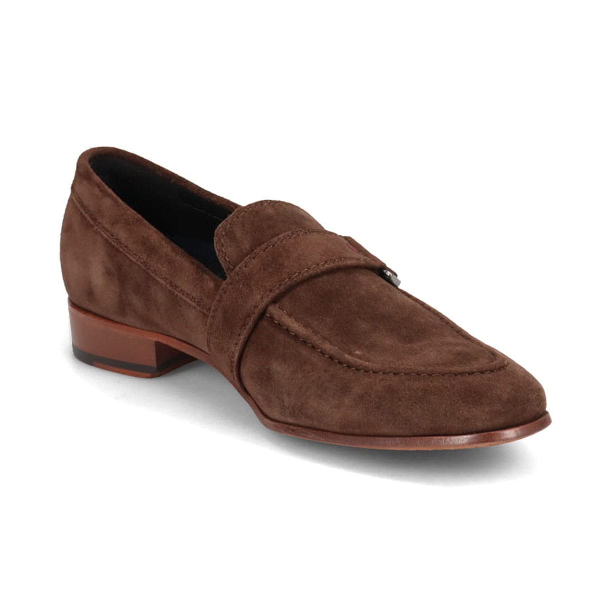 LANVIN COLLECTION　ドレスカジュアルベルトスリッポンシューズ　83445 D-BROWN 25.0