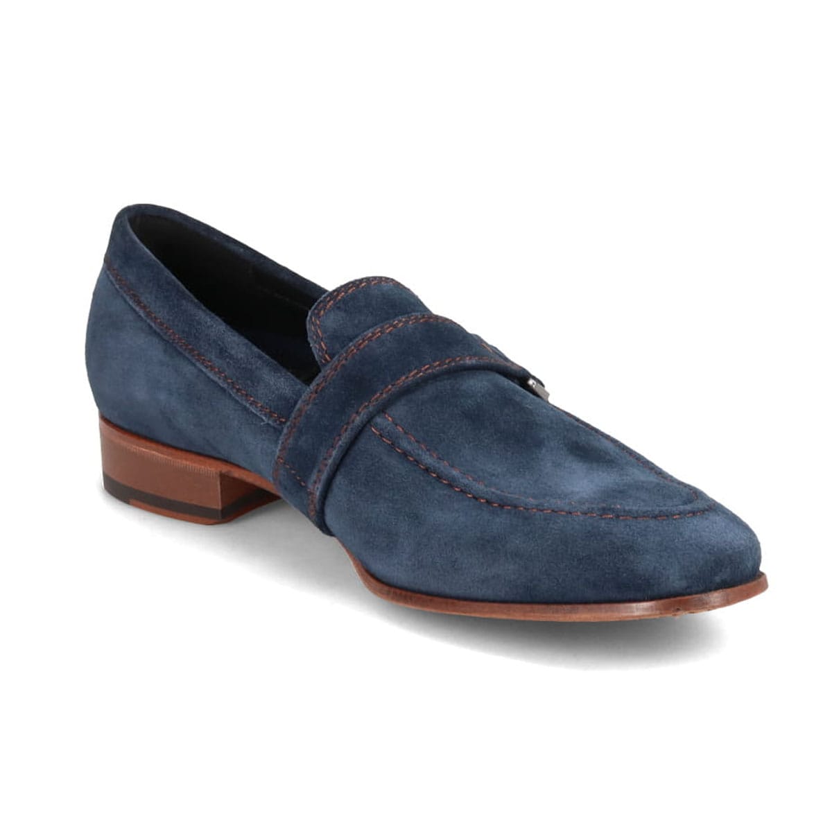 LANVIN COLLECTION　ドレスカジュアルベルトスリッポンシューズ　83445 NAVY 25.0