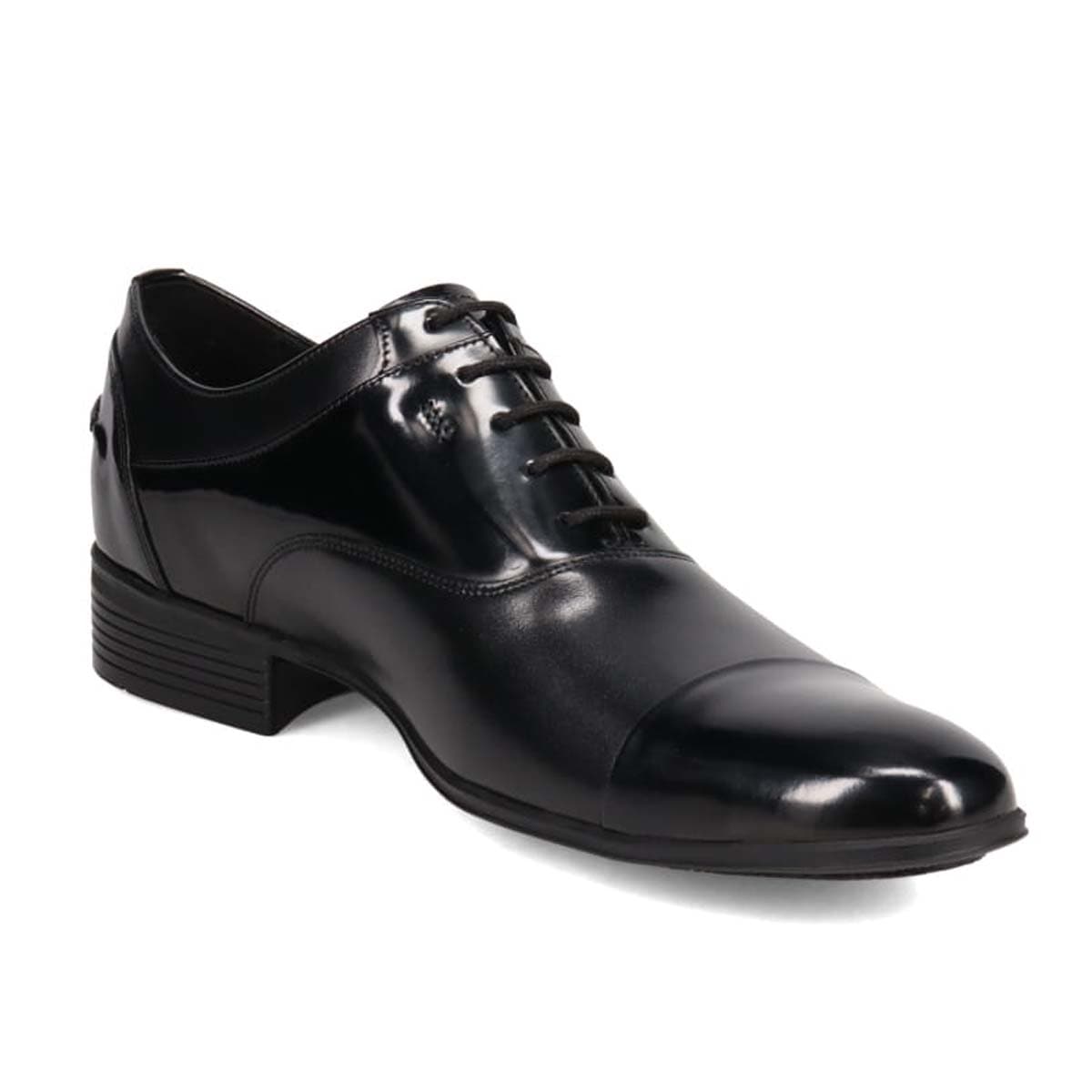 ランバンコレクション LANVIN COLLECTION 異素材MIXストレートチップオックスフォード　83503 BLACK 25.0