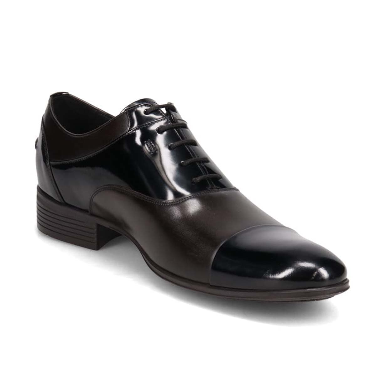 ランバンコレクション LANVIN COLLECTION 異素材MIXストレートチップオックスフォード　83503 D-BROWN 25.0