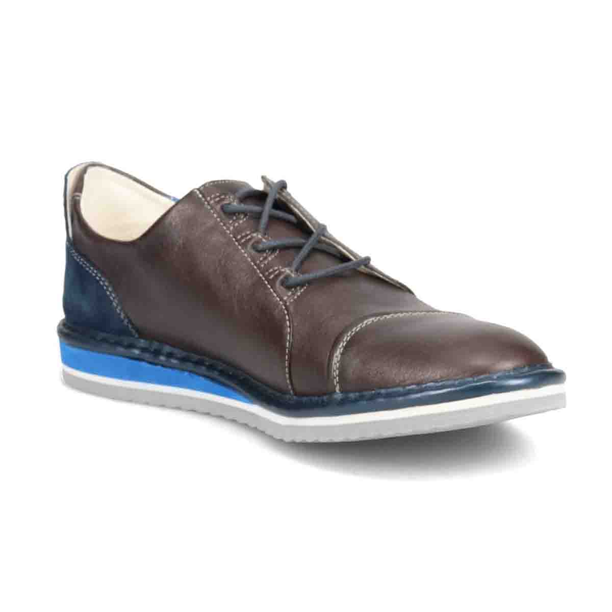 LANVIN en Bleu　レースアップ カジュアルシューズ  86474 D-GRAY 25.0